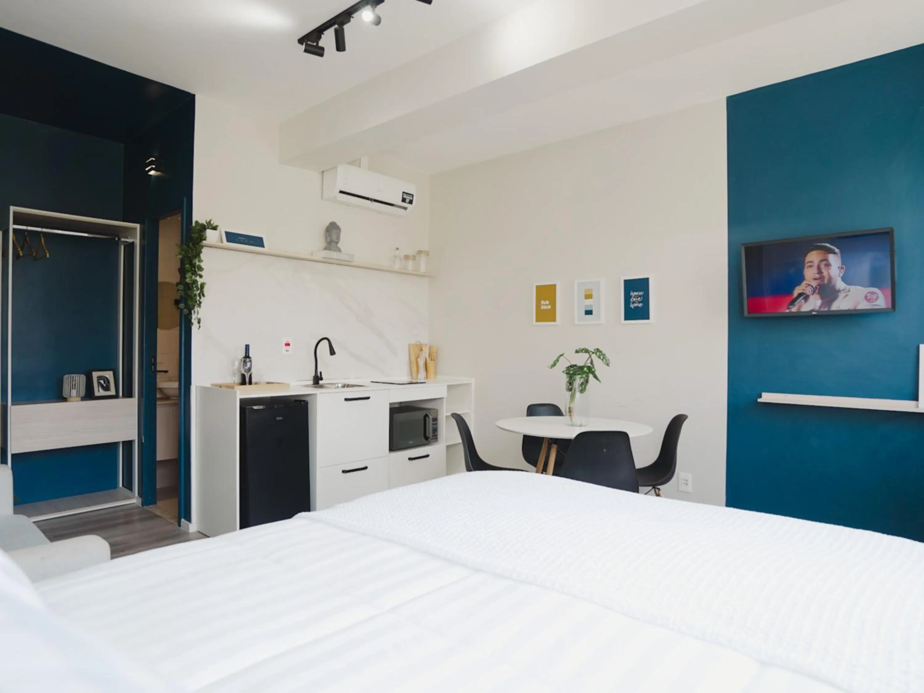 Bed in Apê Metrô Higienópolis Mackenzie