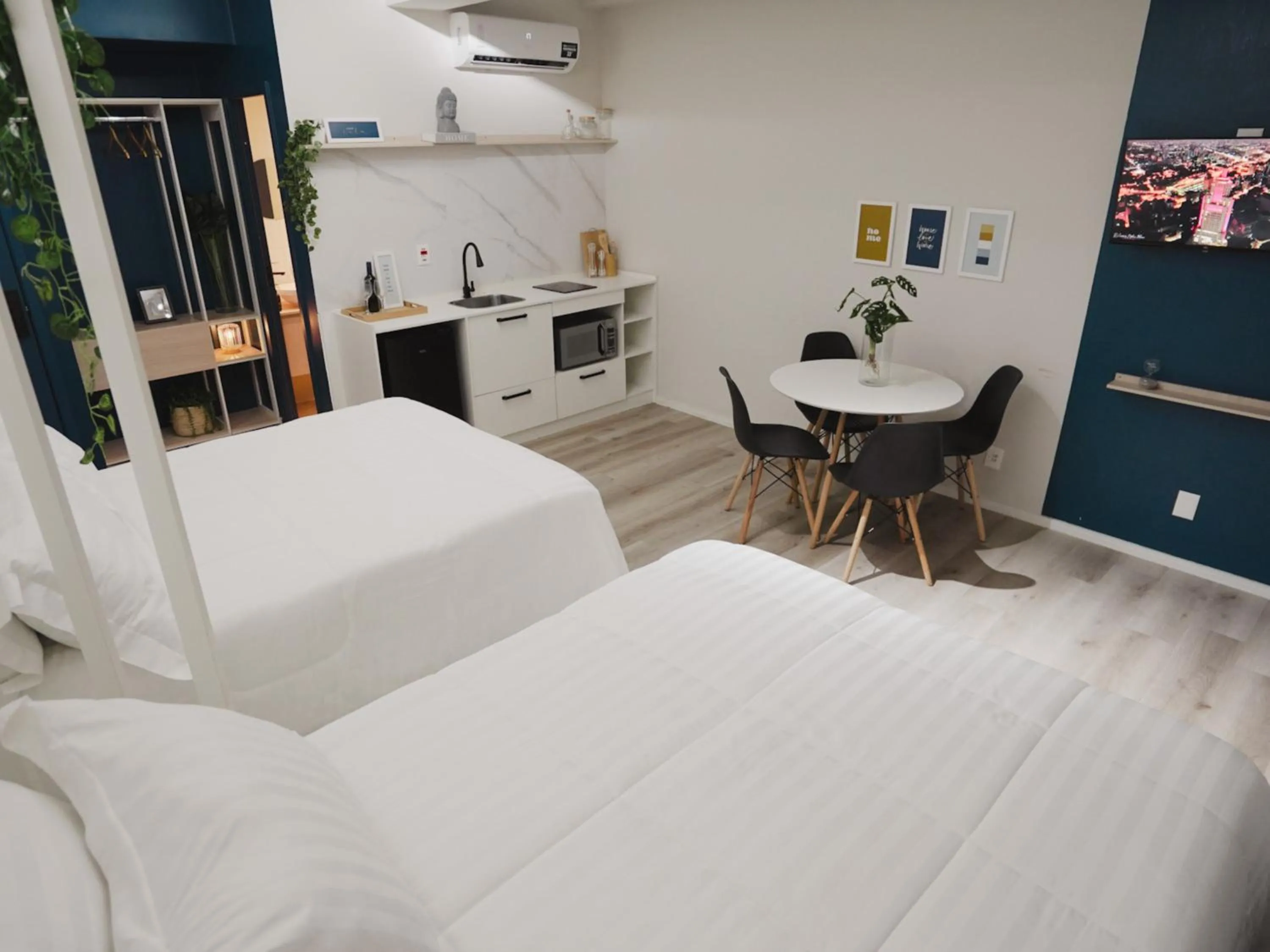 Bed in Apê Metrô Higienópolis Mackenzie