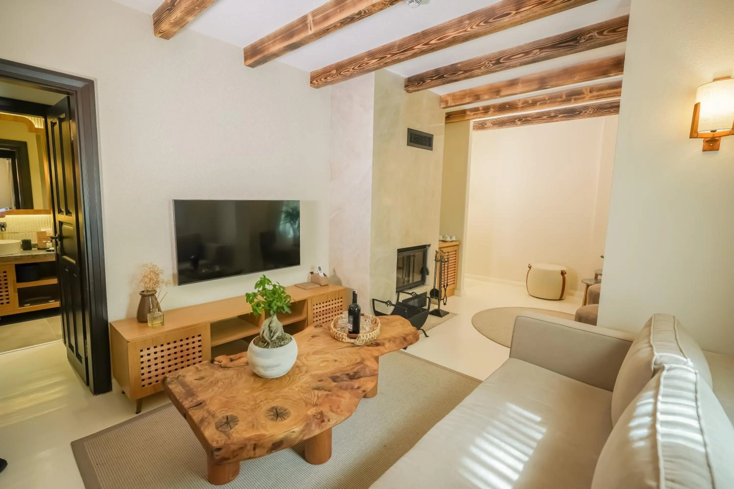 Living room in Nuup Hotel