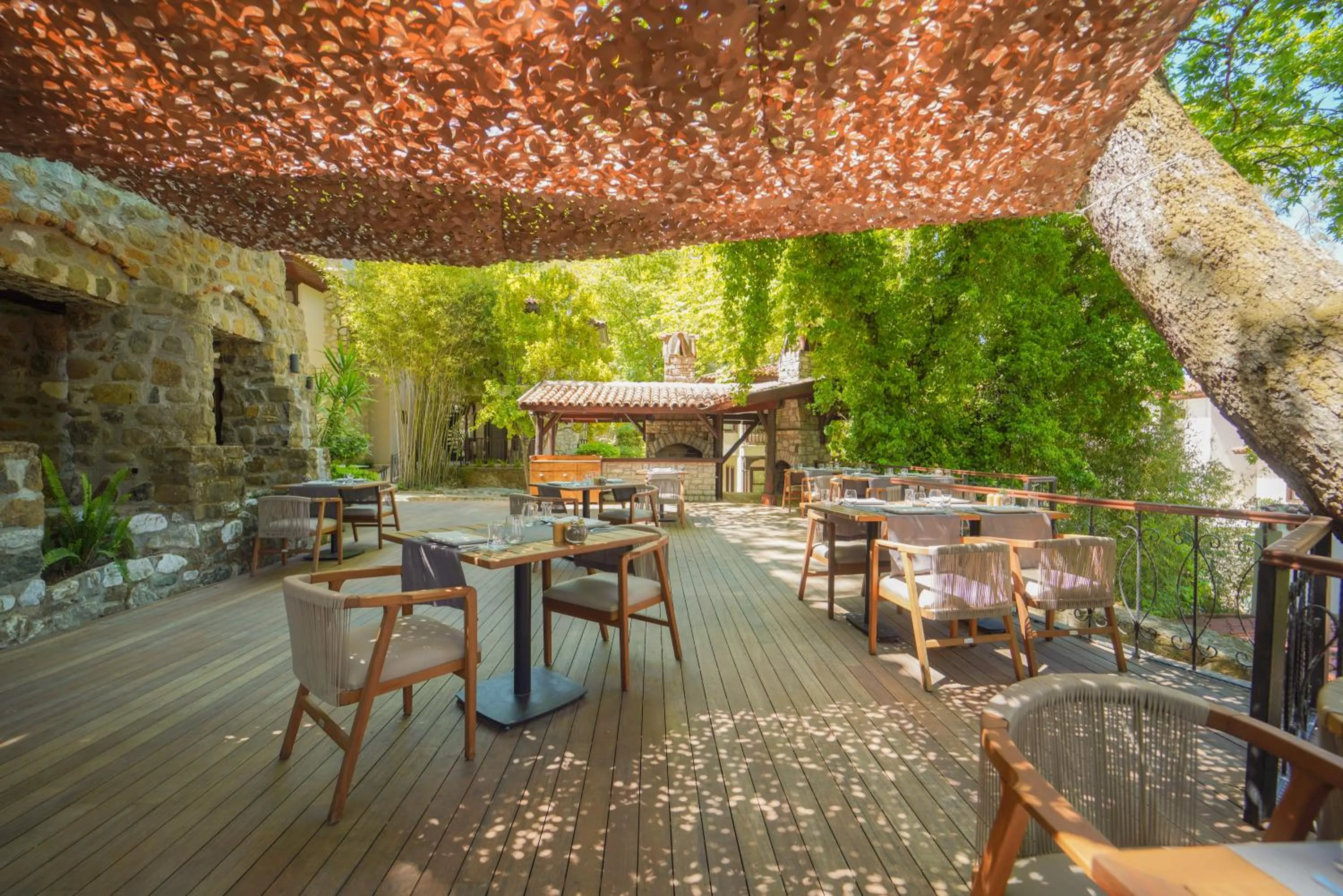 Dining area in Nuup Hotel