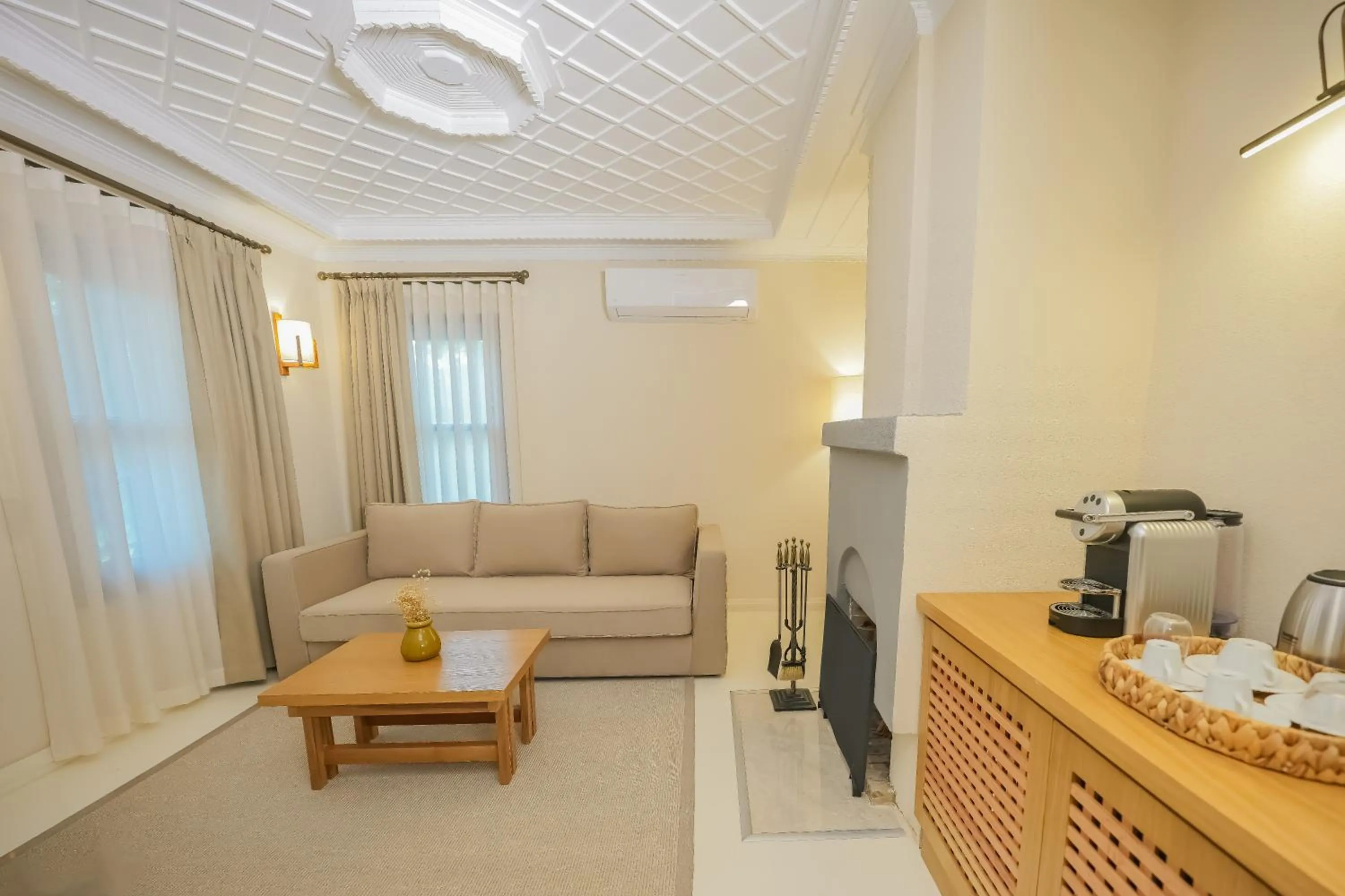 Living room in Nuup Hotel