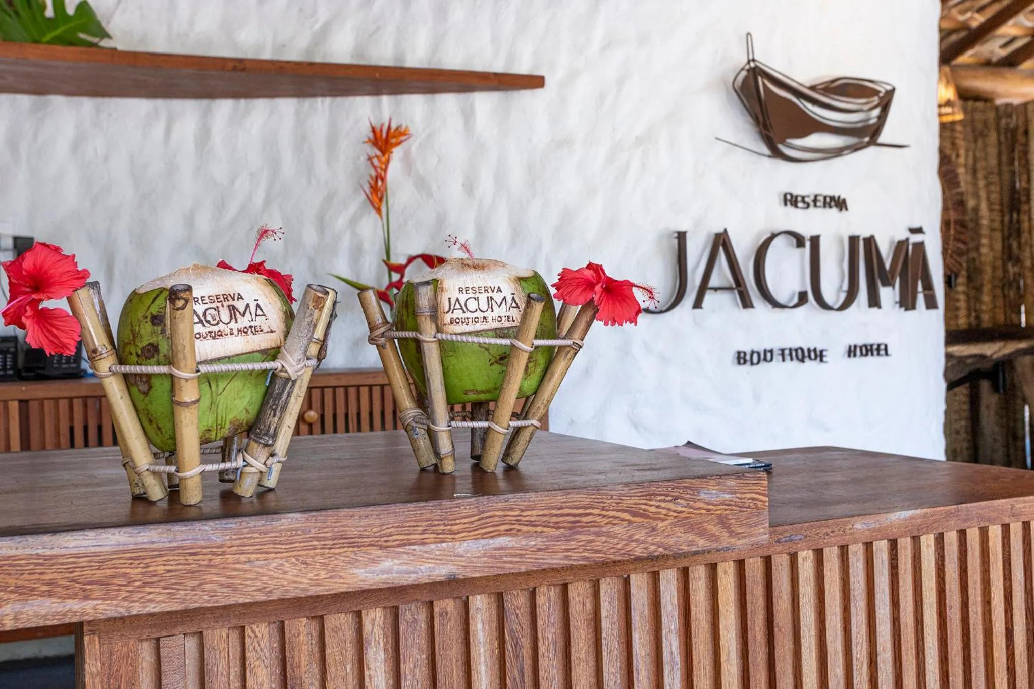 Property logo or sign in Reserva Jacumã Boutique Hotel