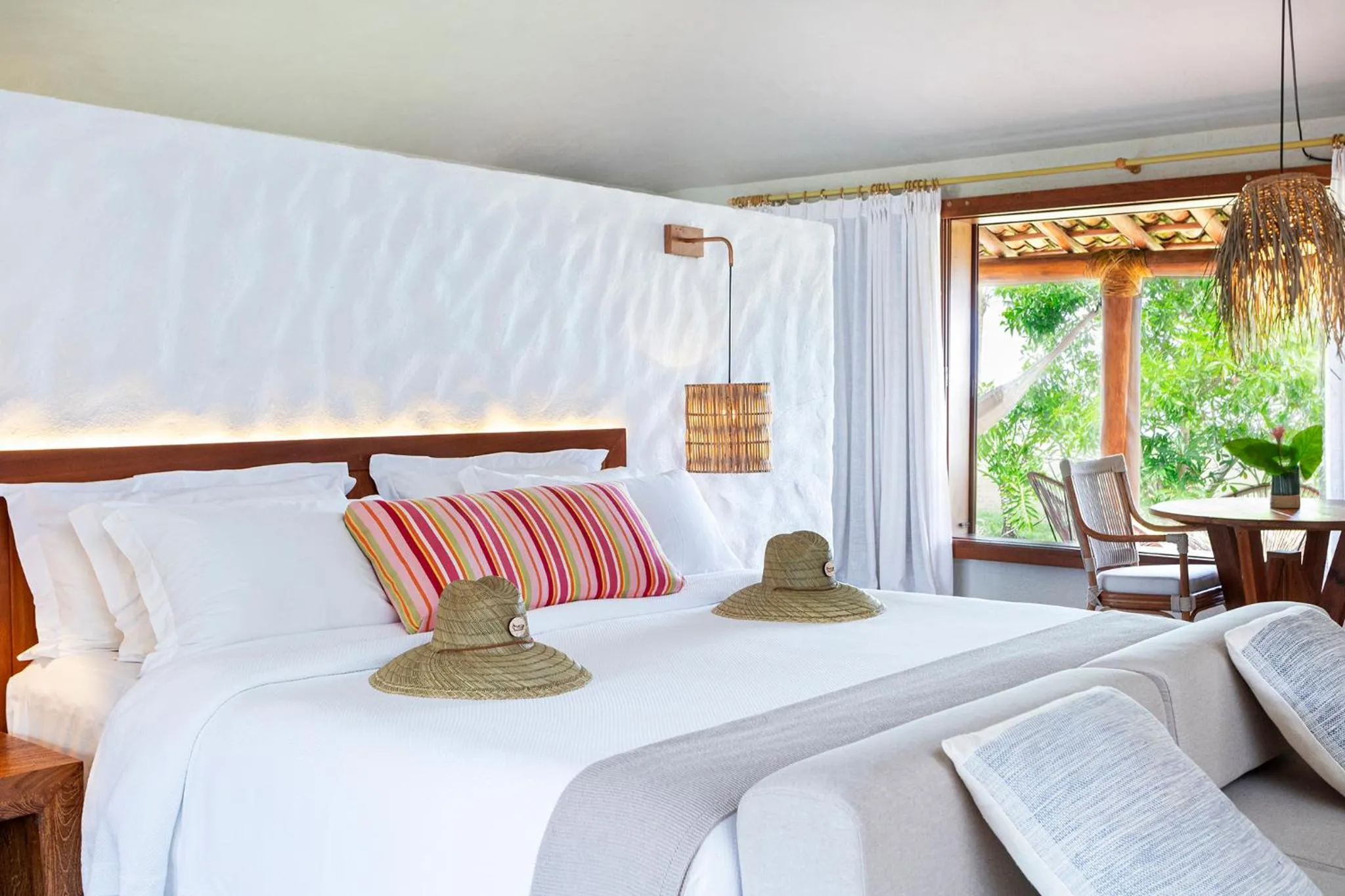 Bed in Reserva Jacumã Boutique Hotel