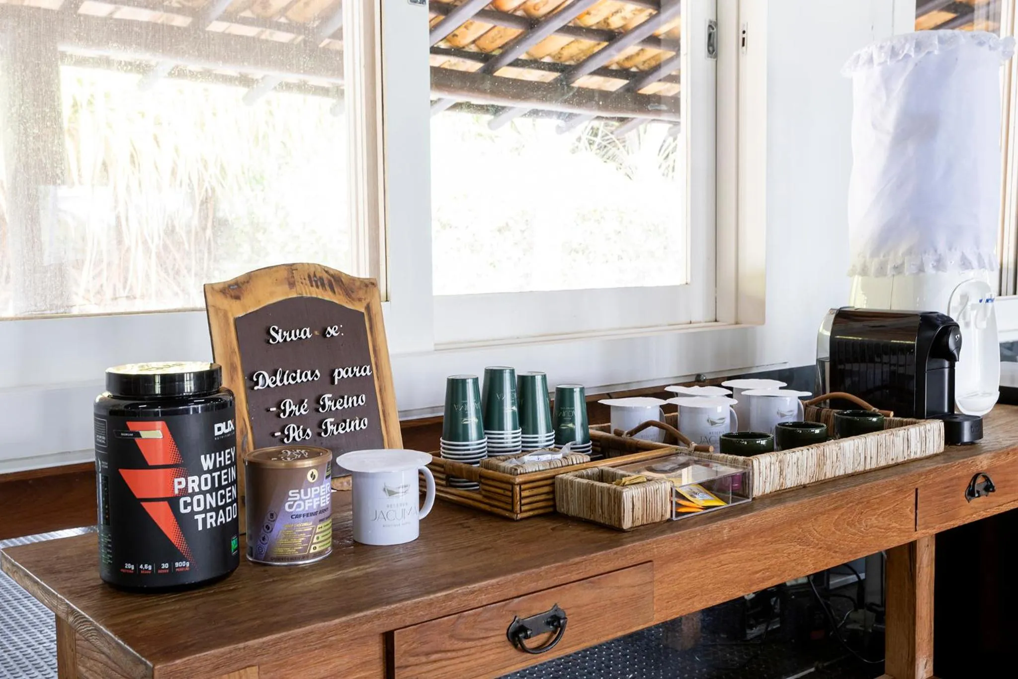 Fitness centre/facilities in Reserva Jacumã Boutique Hotel