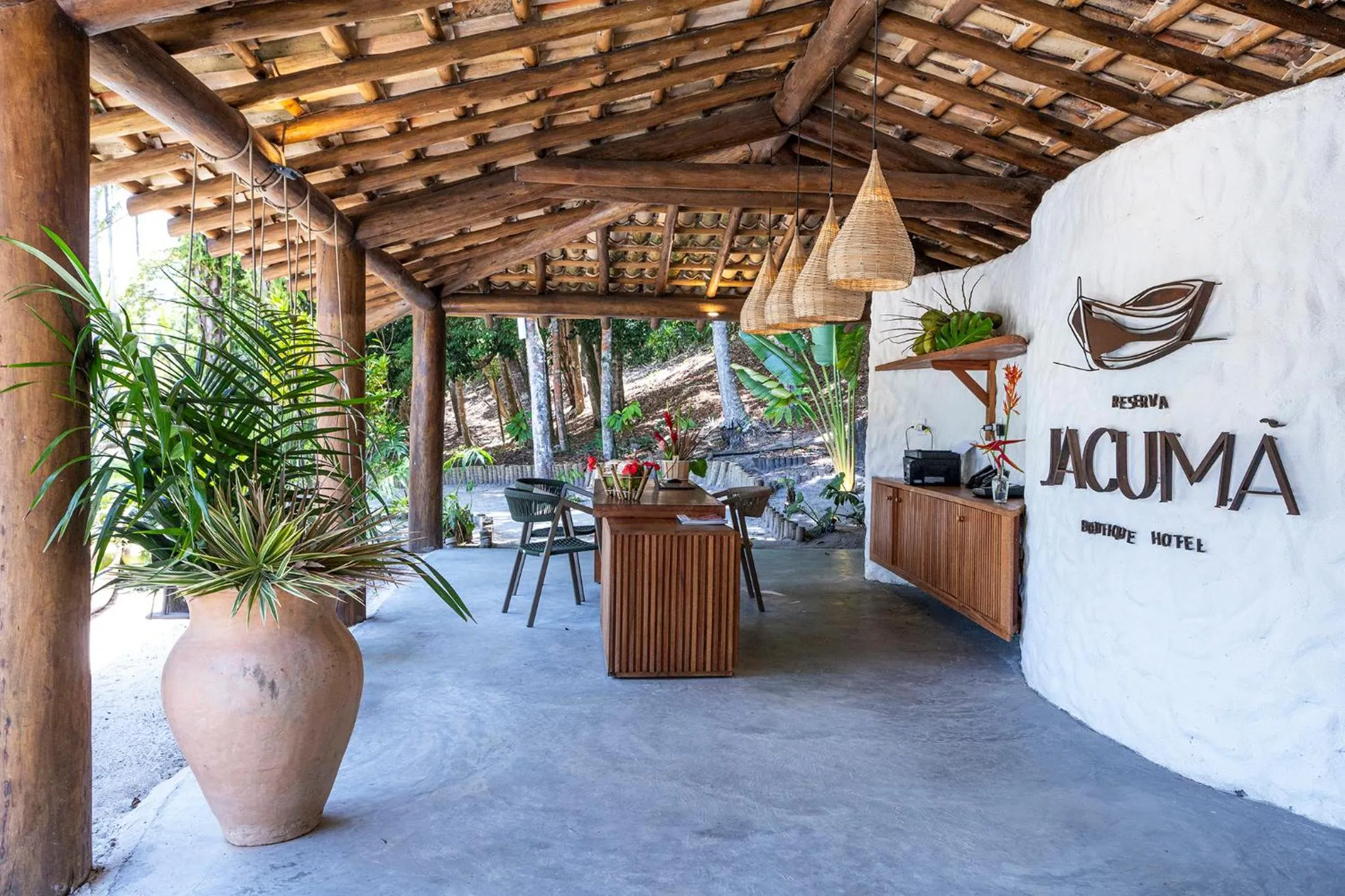 Lobby or reception in Reserva Jacumã Boutique Hotel