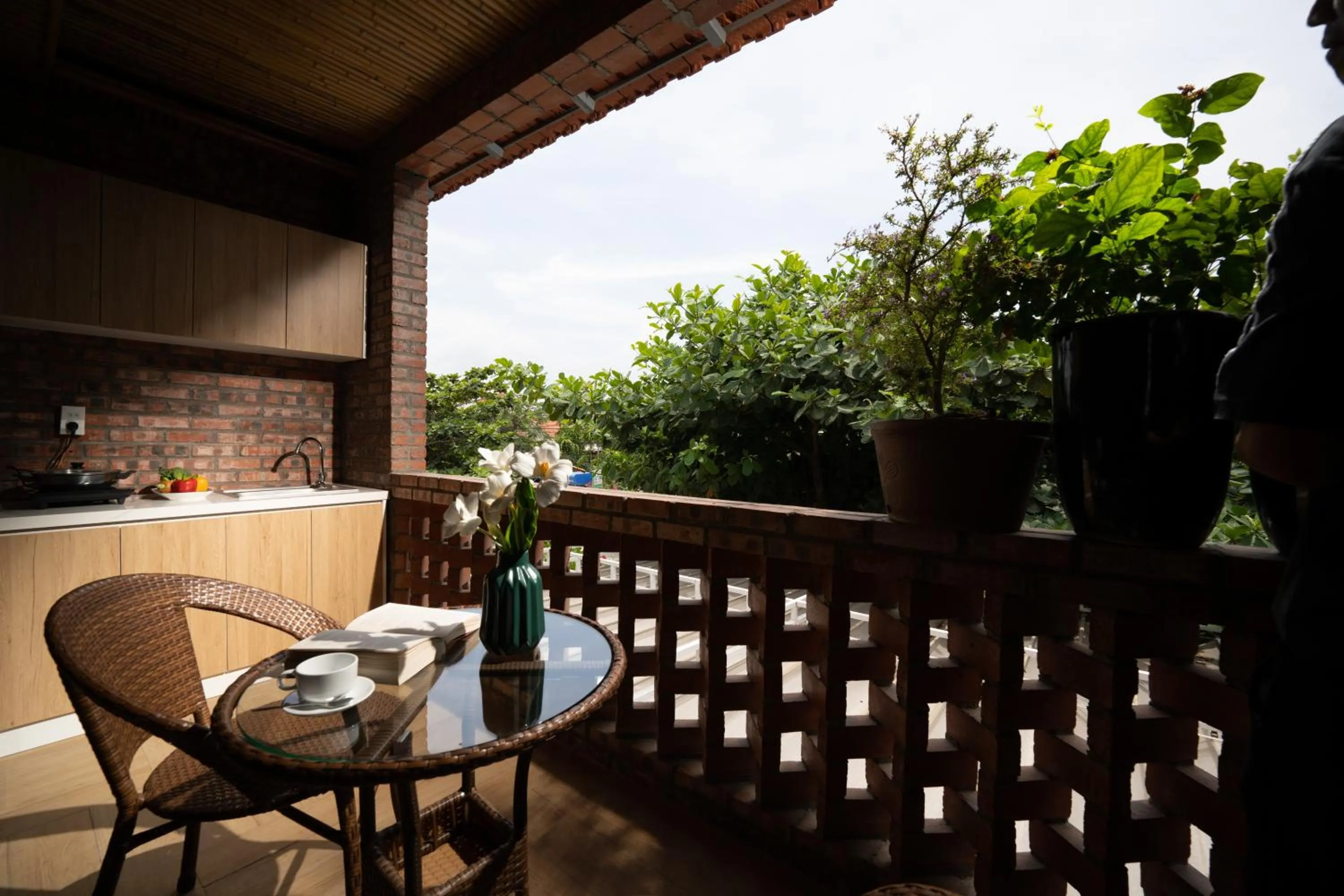 Balcony/Terrace in Hoi An Golden Bamboo An Bang Beach Villa & Spa