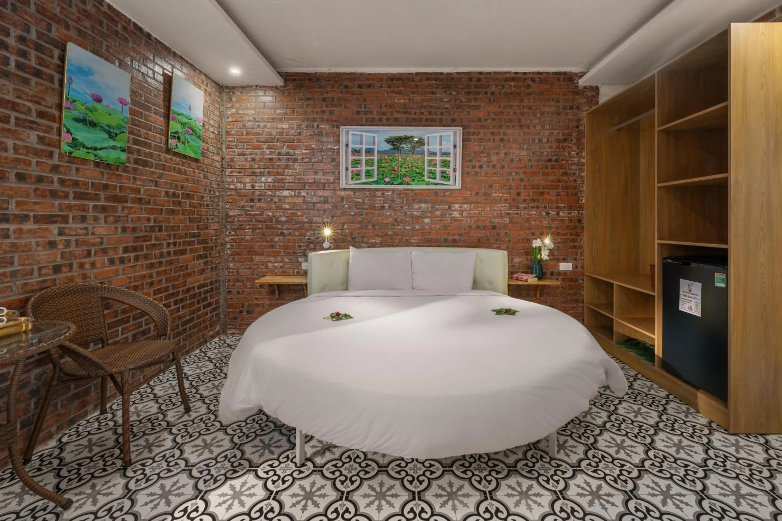 Bed in Hoi An Golden Bamboo An Bang Beach Villa & Spa