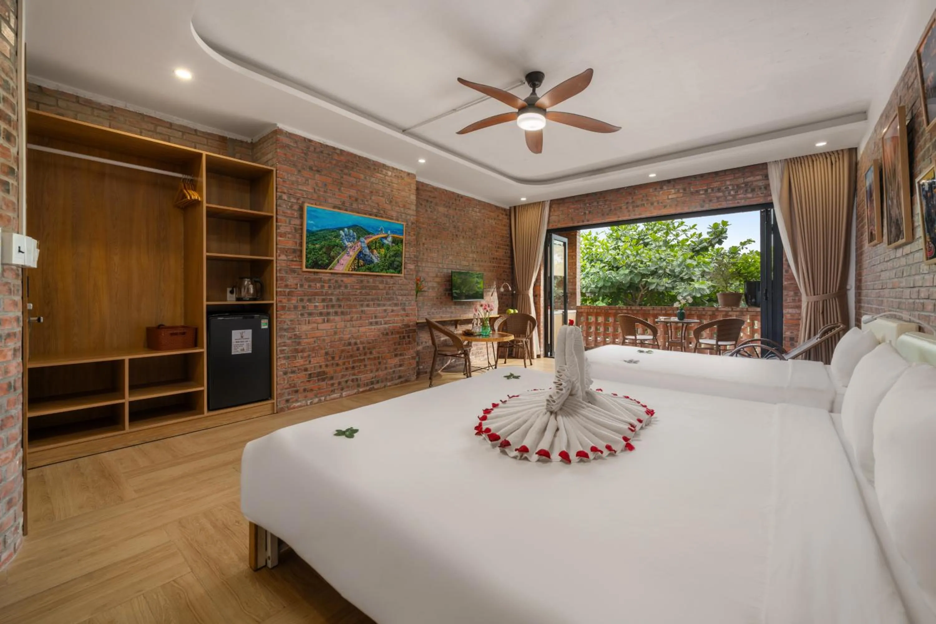 Photo of the whole room, Bed in Hoi An Golden Bamboo An Bang Beach Villa & Spa