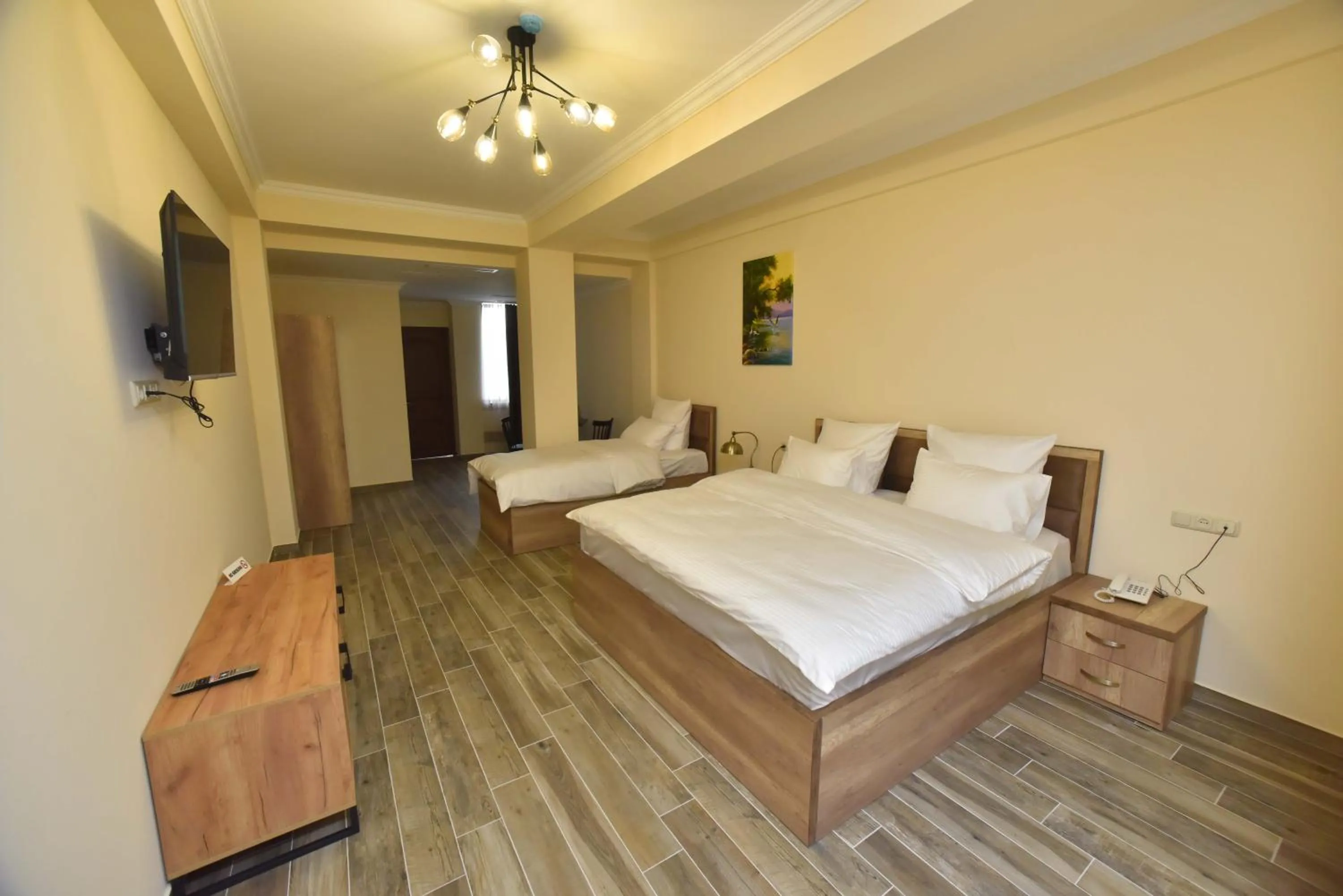 Bed in Altunyan Hotel