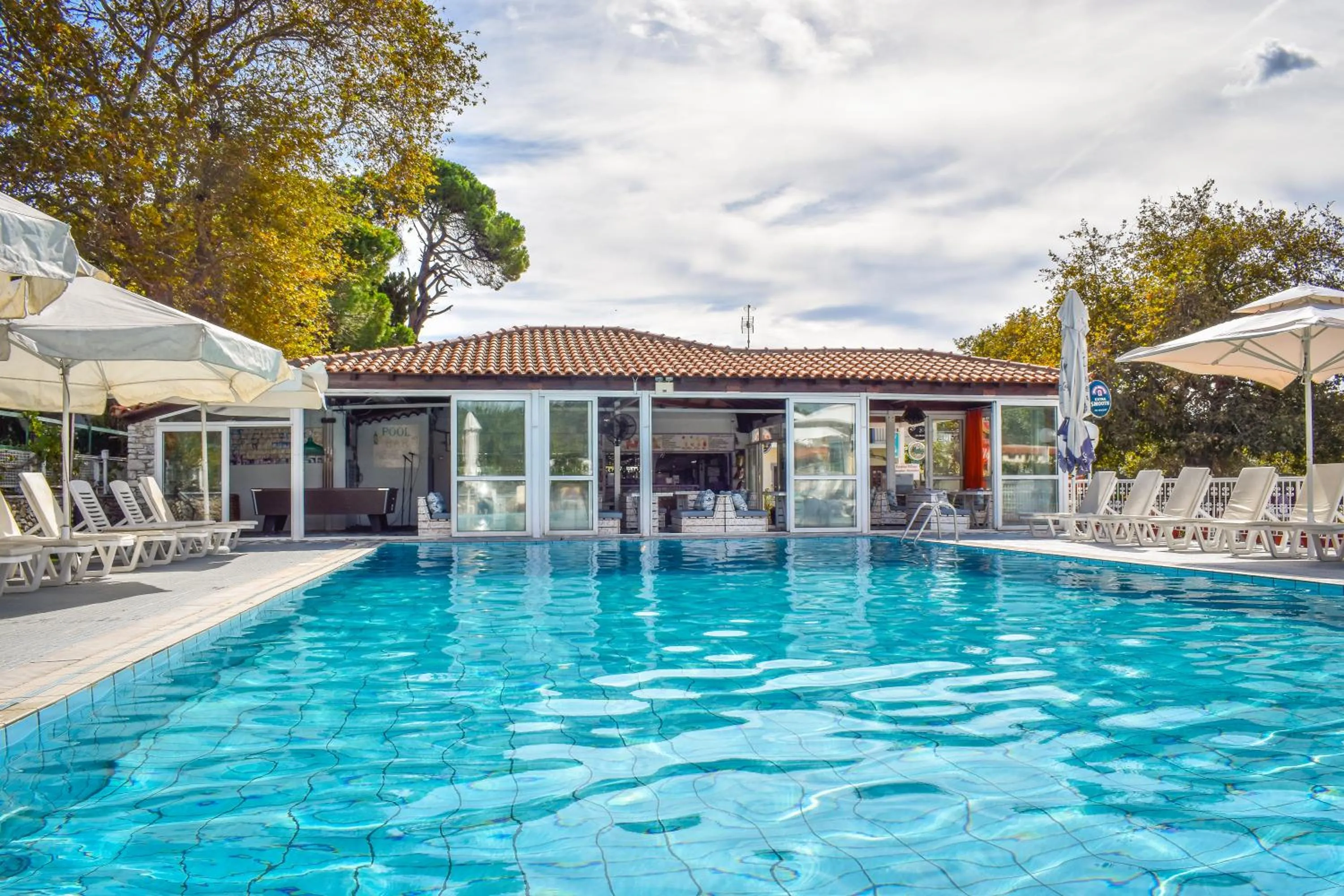 Swimming pool in Koukias Village