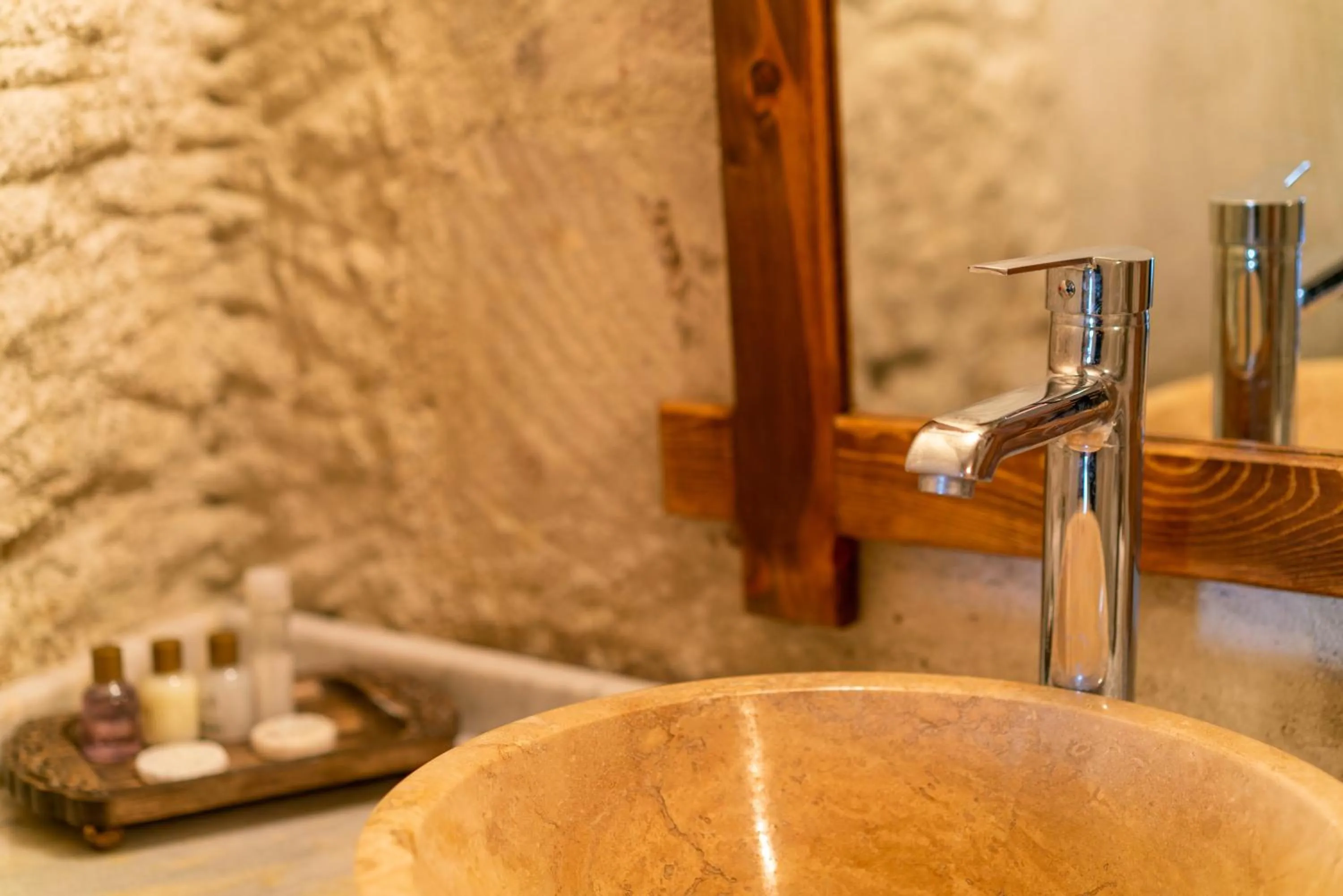 Bathroom in Cappadocia inans Cave & Swimming Pool Hot