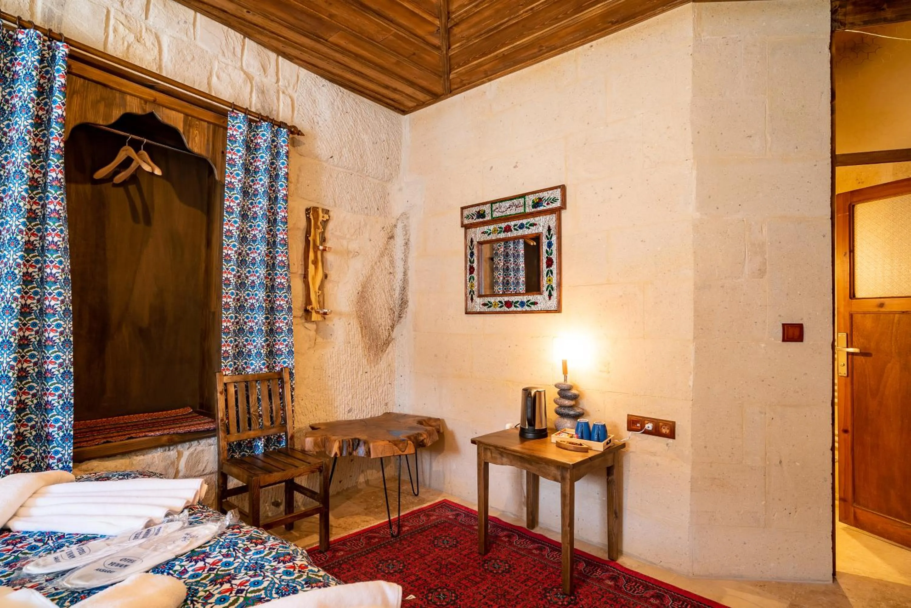 Seating area, Bed in Cappadocia inans Cave & Swimming Pool Hot