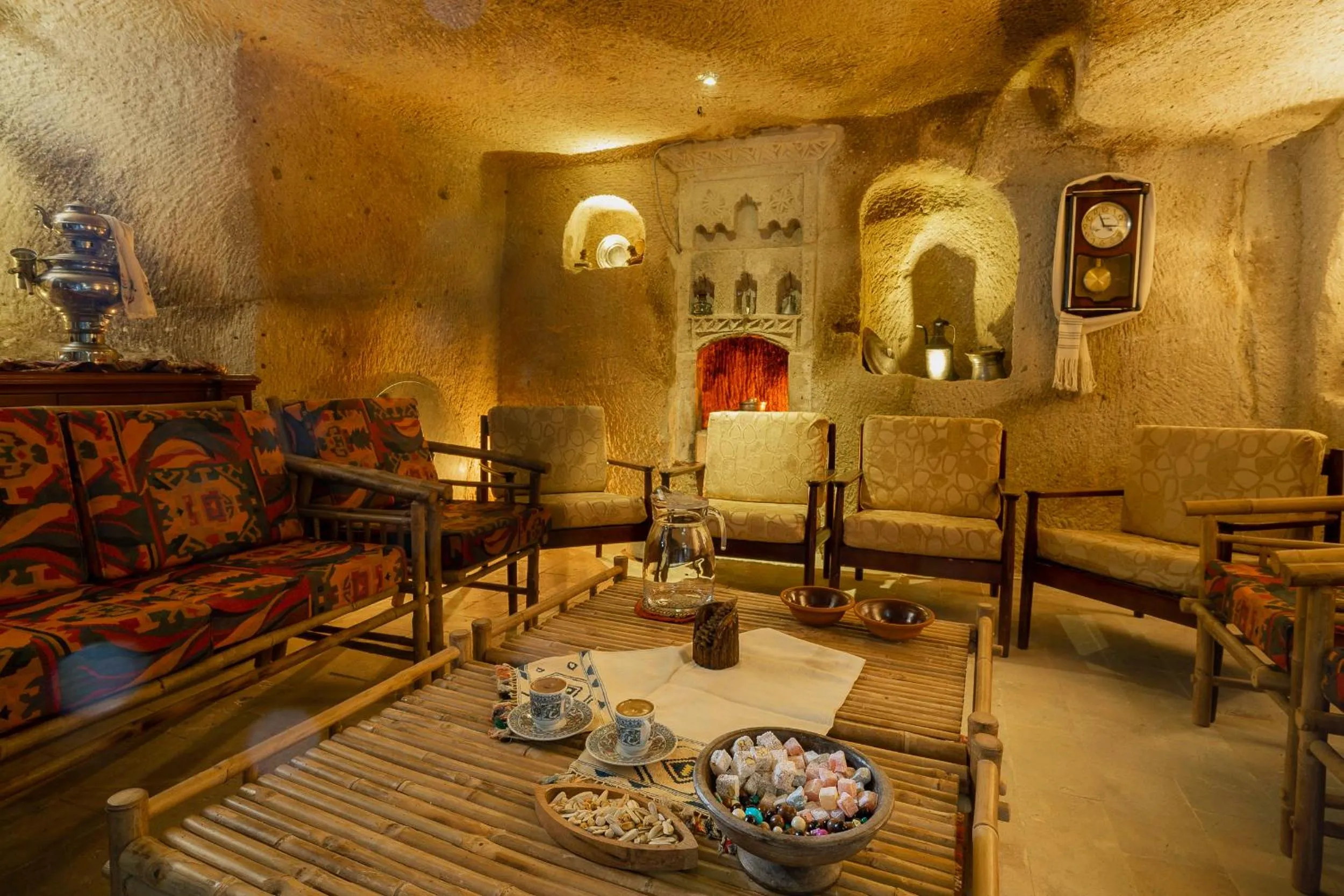 Seating area in Cappadocia inans Cave & Swimming Pool Hot