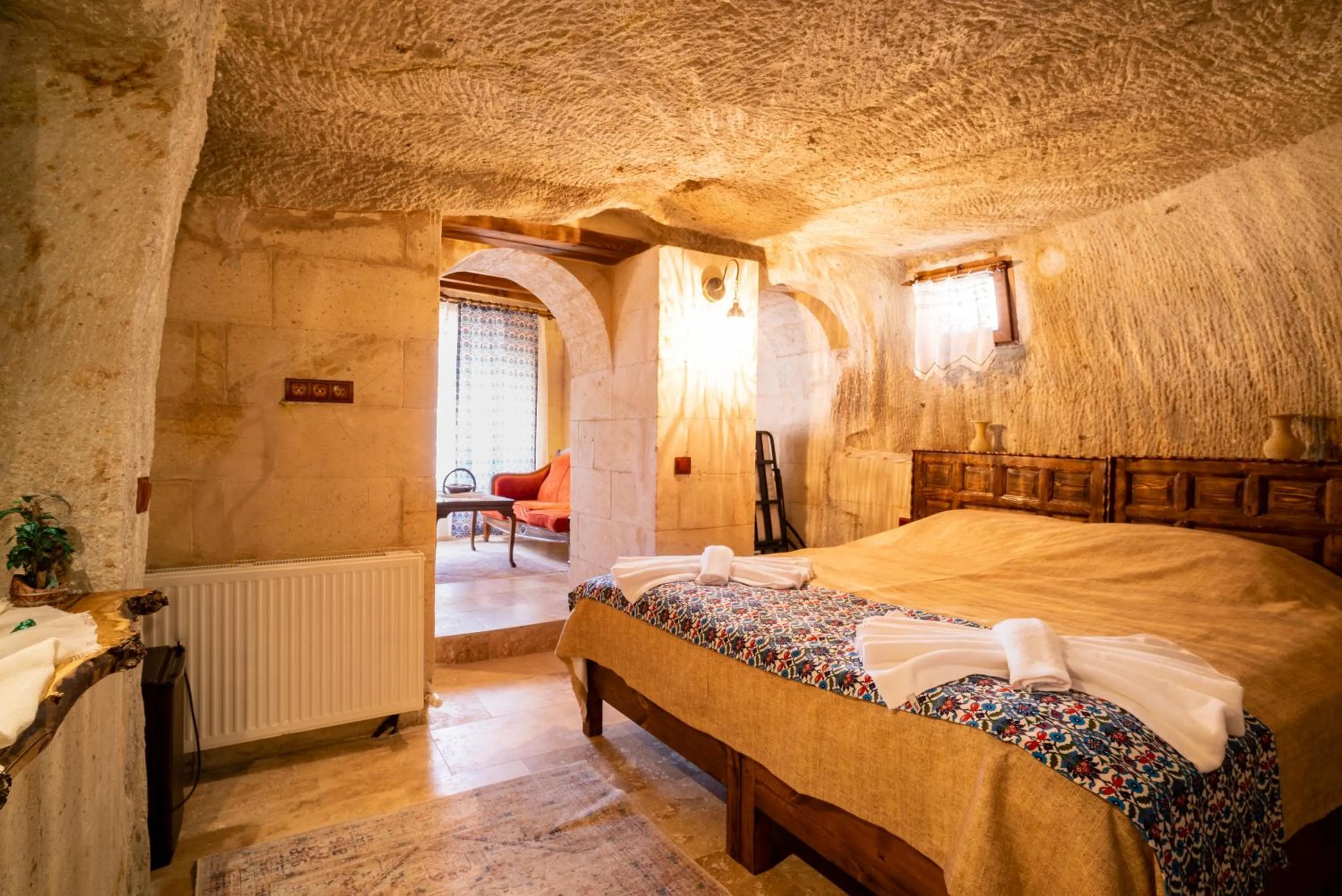 Bedroom, Bed in Cappadocia inans Cave & Swimming Pool Hot