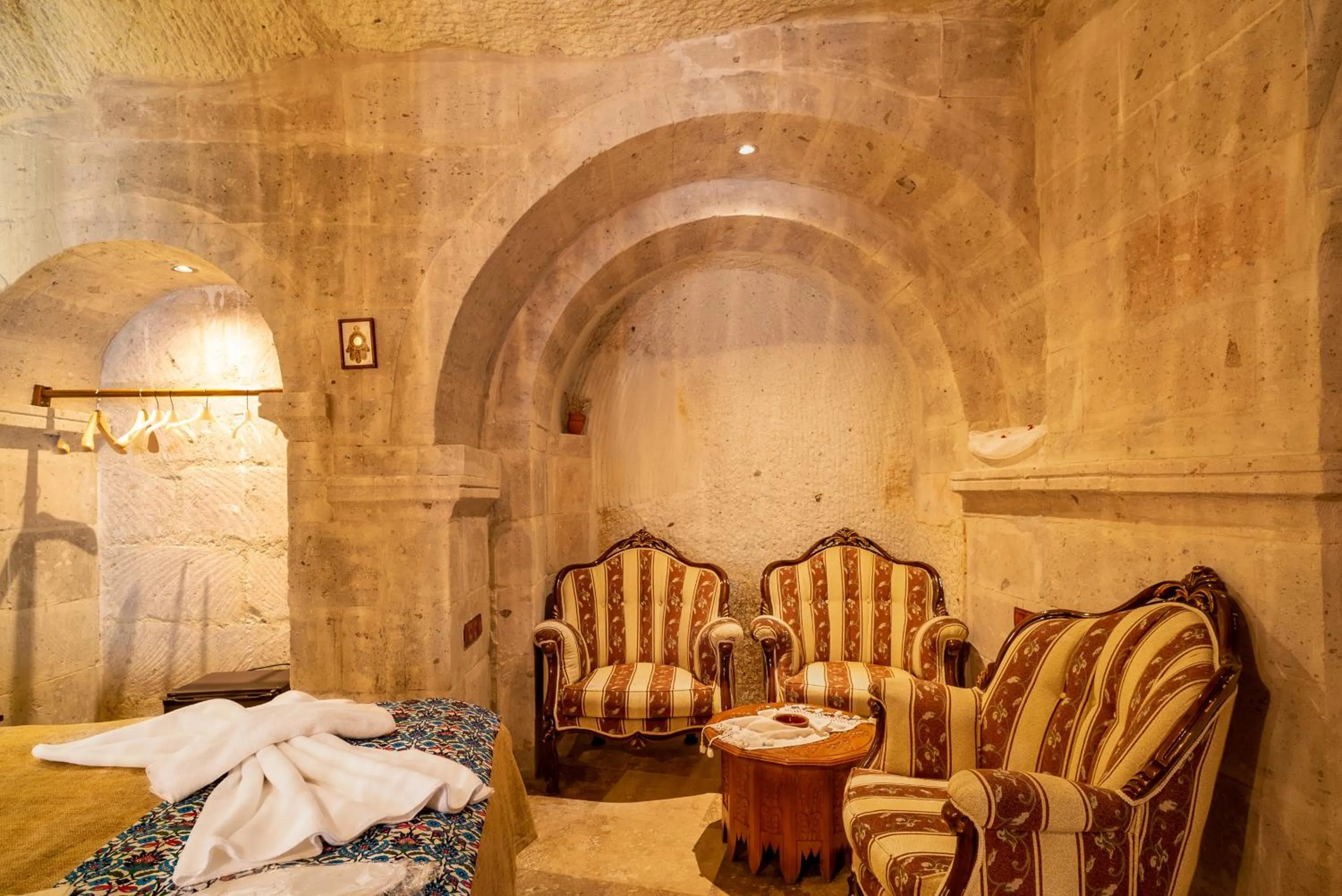 Seating area in Cappadocia inans Cave & Swimming Pool Hot