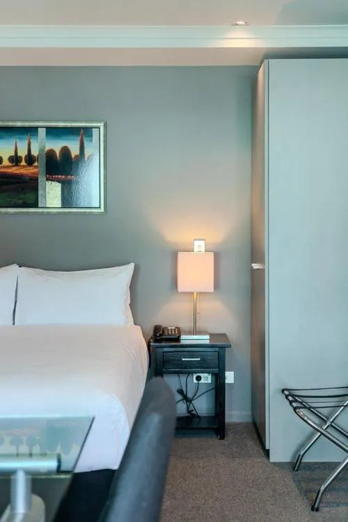 Bedroom, Bed in 70 Tory Apartment