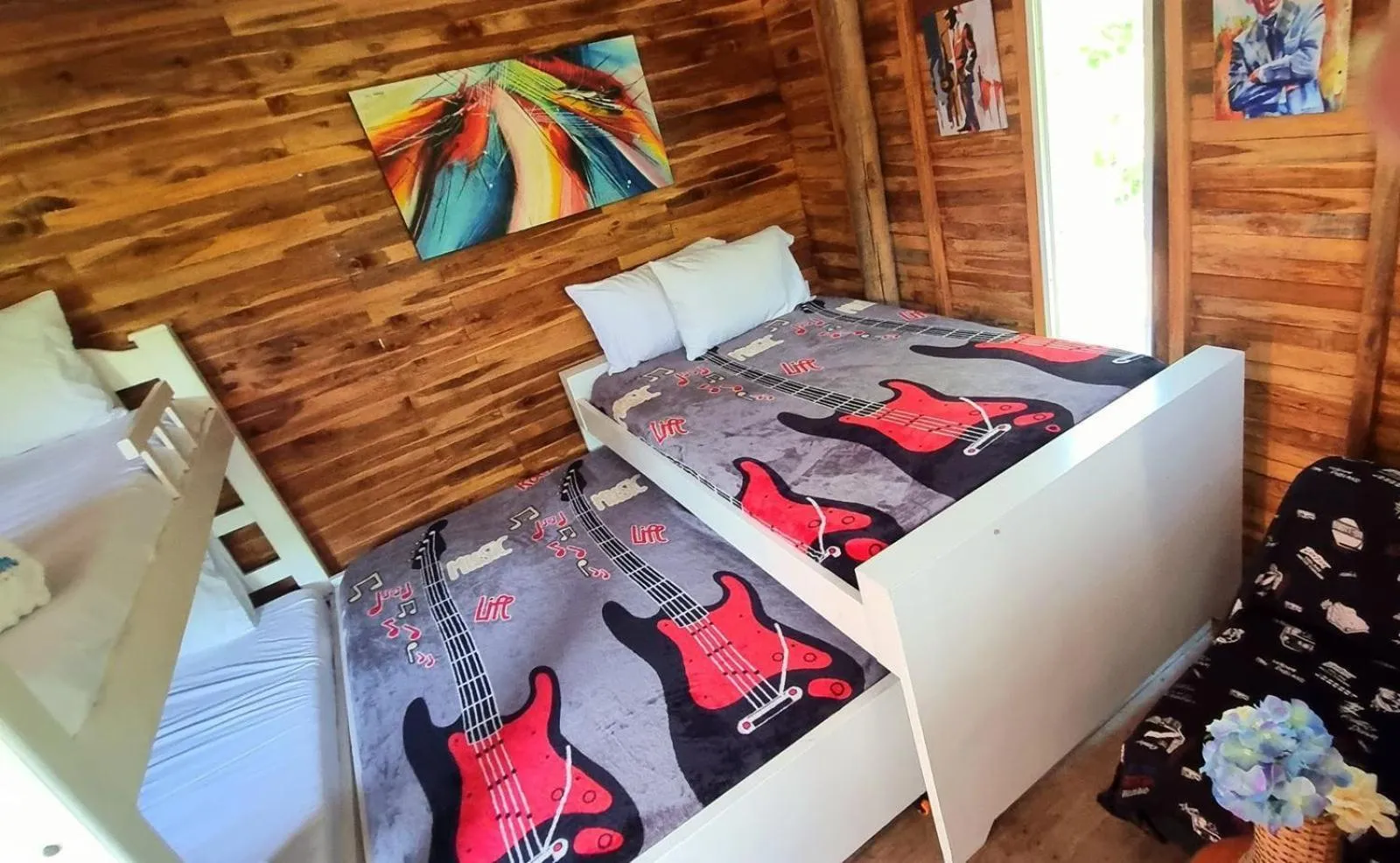 Bed in Freedom Beach Club