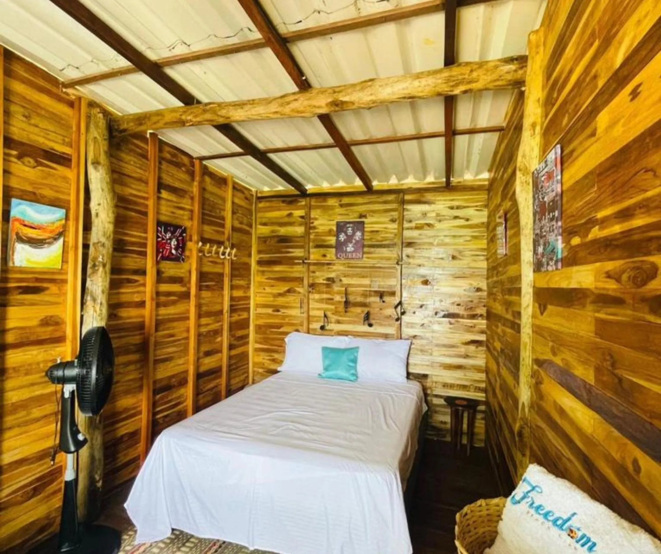 Bed in Freedom Beach Club