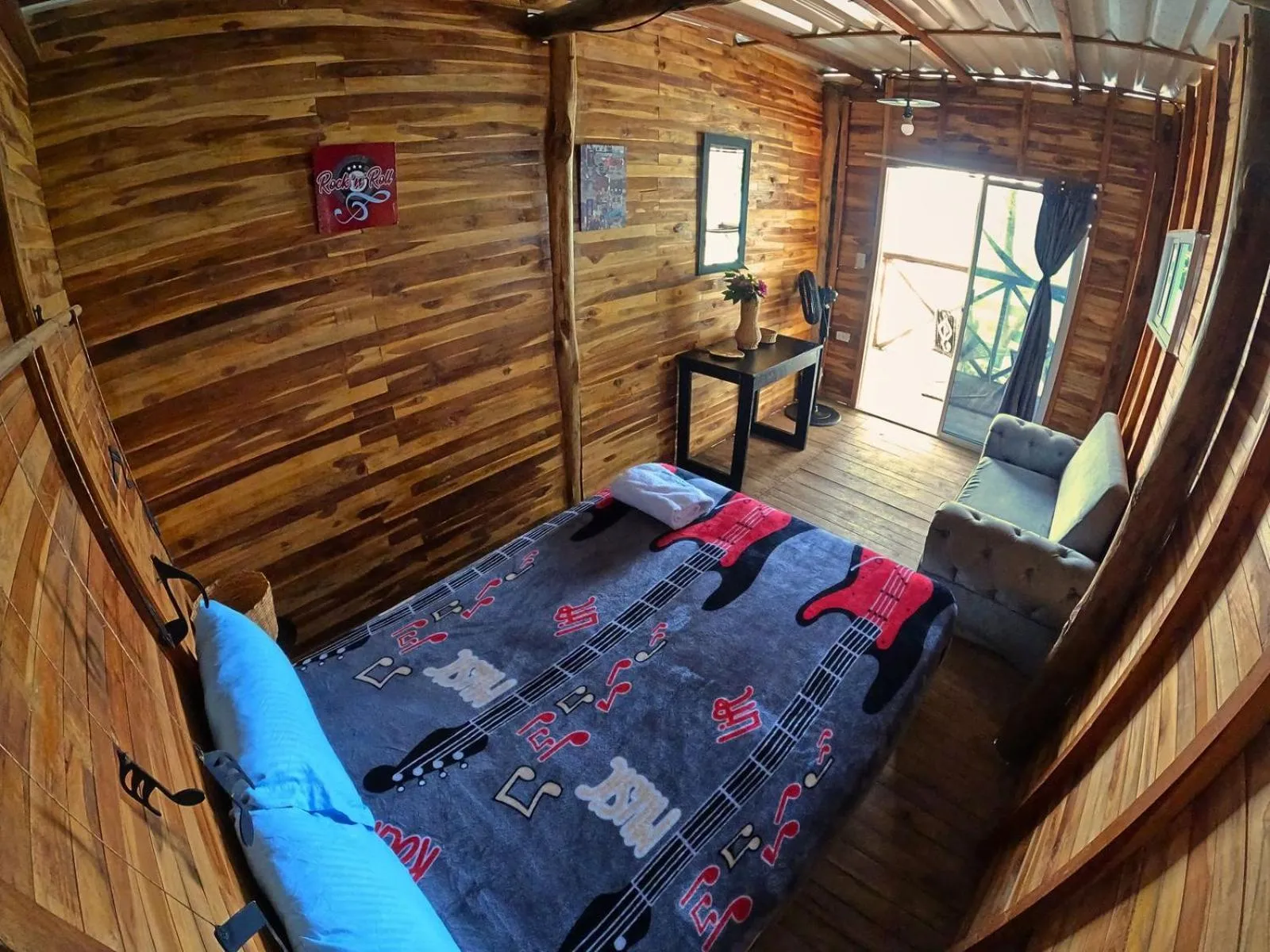 Bed in Freedom Beach Club