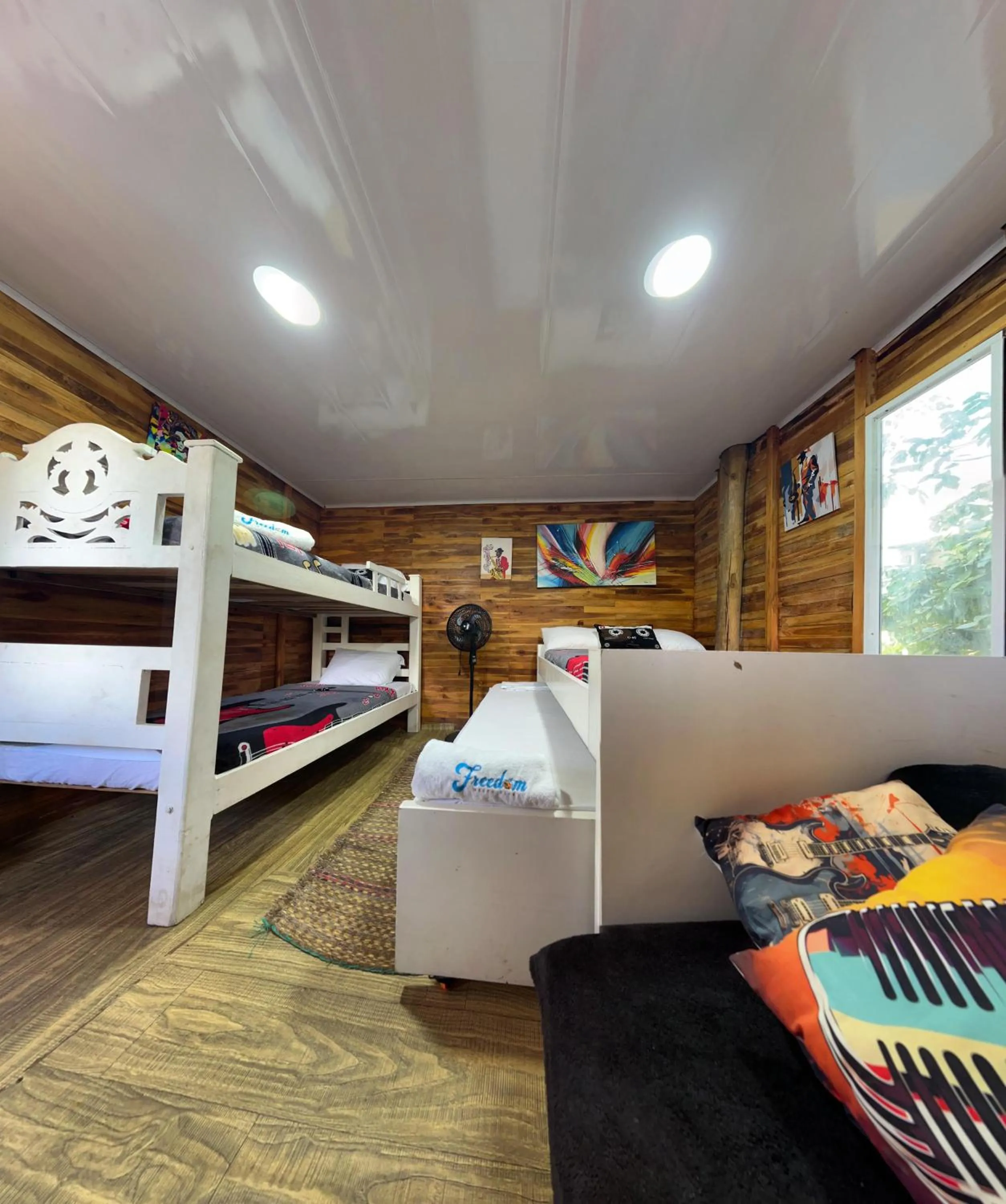 Bed in Freedom Beach Club