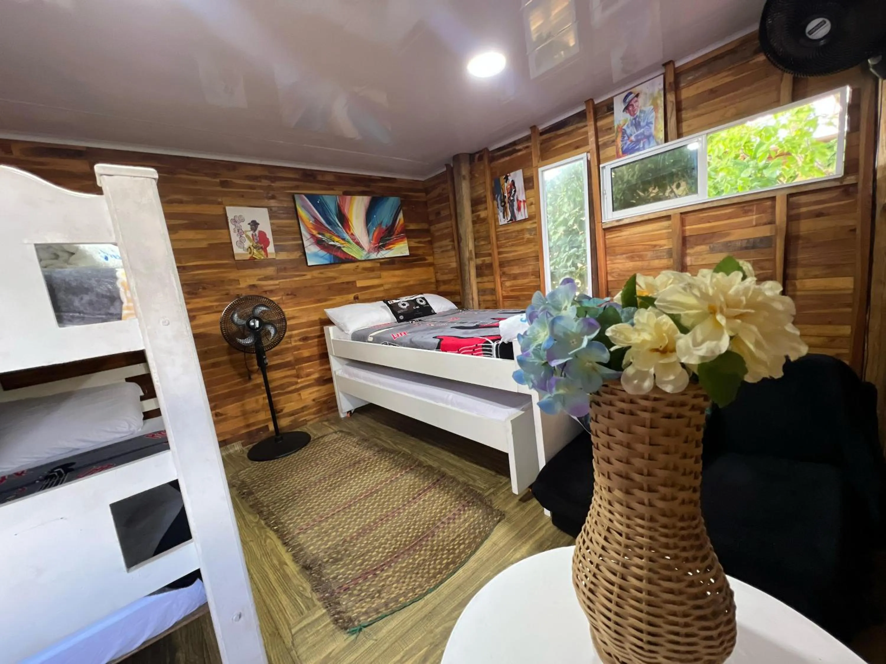 Bed in Freedom Beach Club