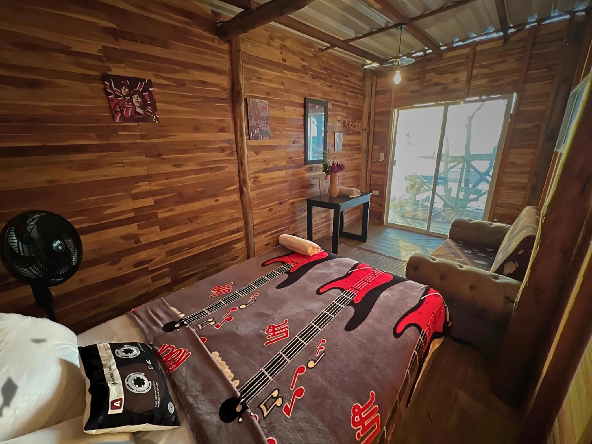 Bed in Freedom Beach Club