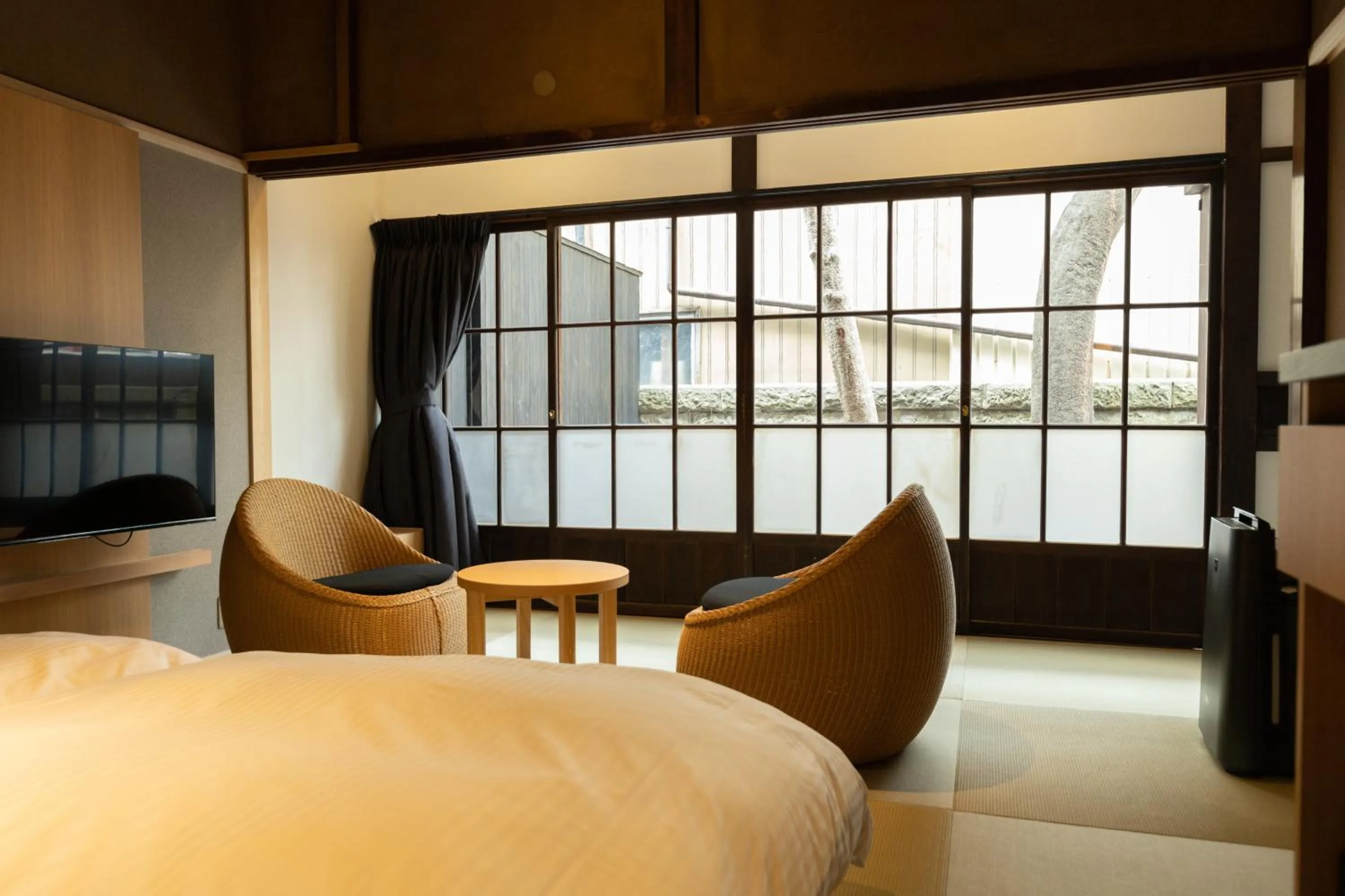 Bed in Classic ＆ modern SELF-STYLED HOTEL 番場おおそね
