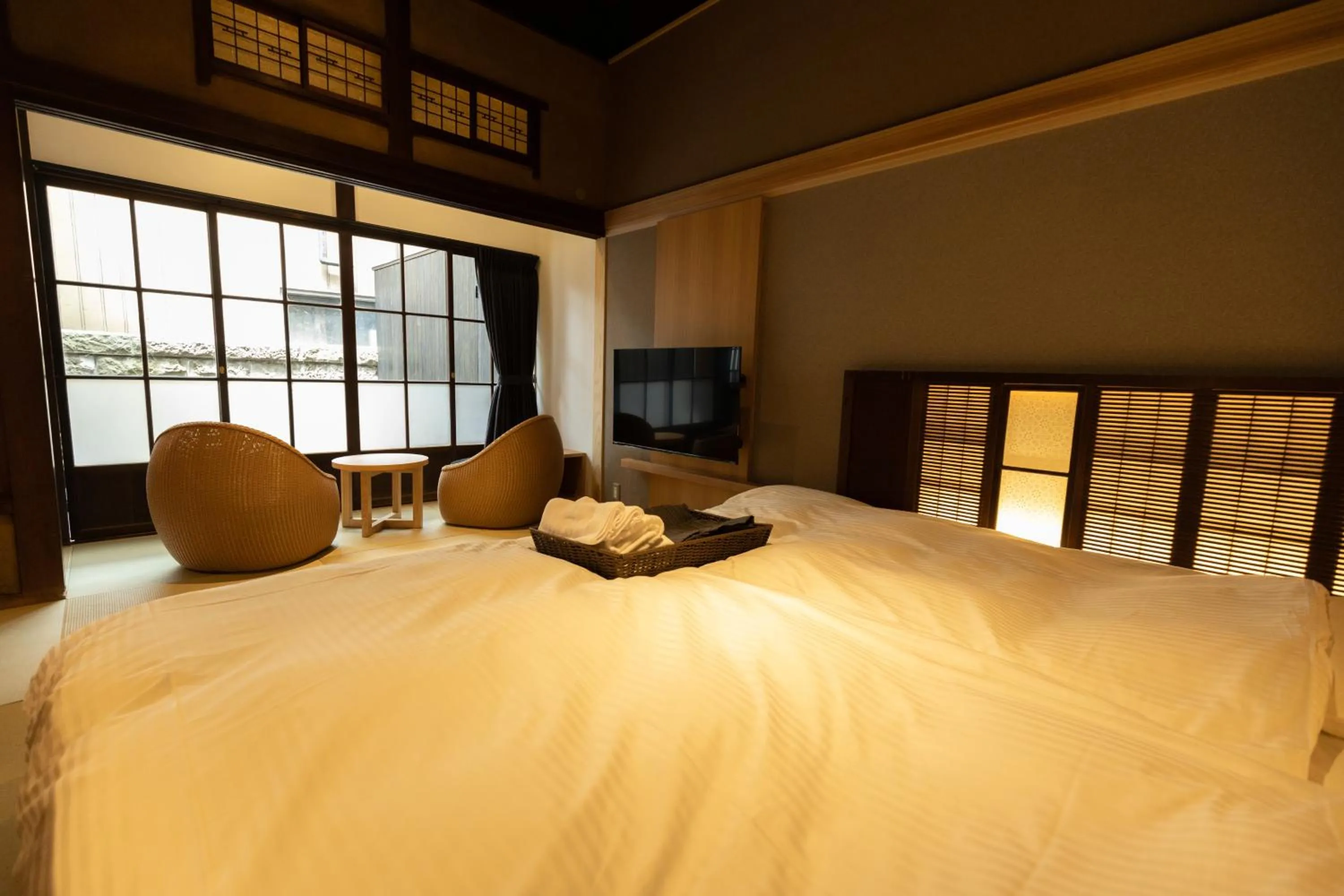 Bed in Classic ＆ modern SELF-STYLED HOTEL 番場おおそね