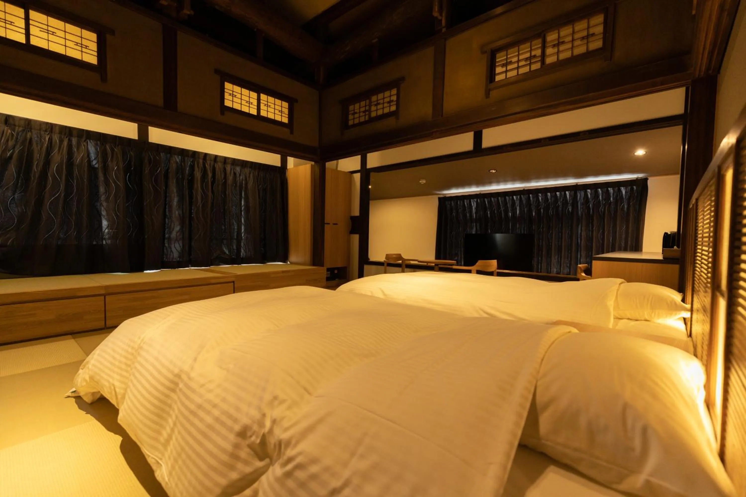 Bed in Classic ＆ modern SELF-STYLED HOTEL 番場おおそね
