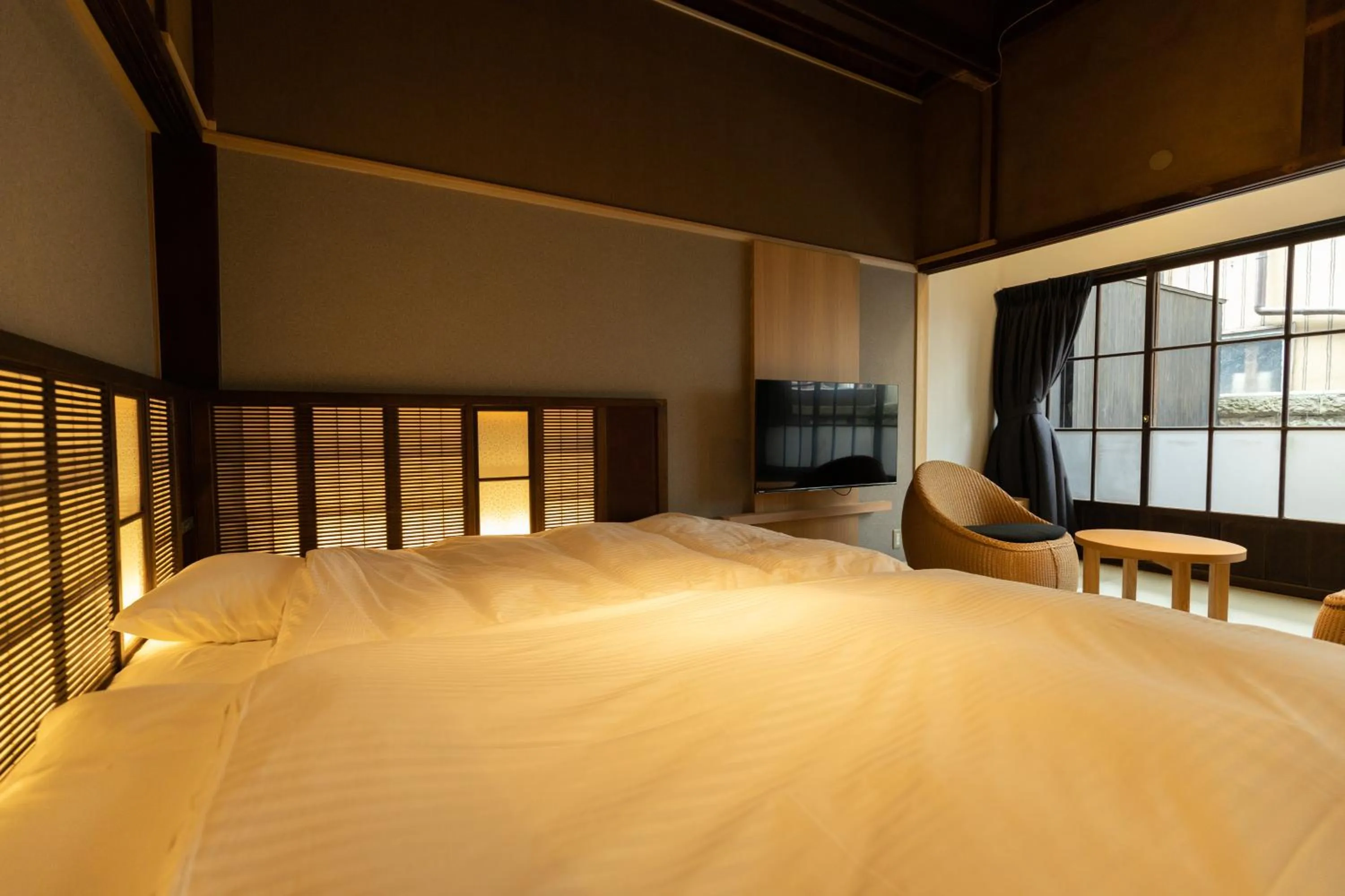 Bed in Classic ＆ modern SELF-STYLED HOTEL 番場おおそね