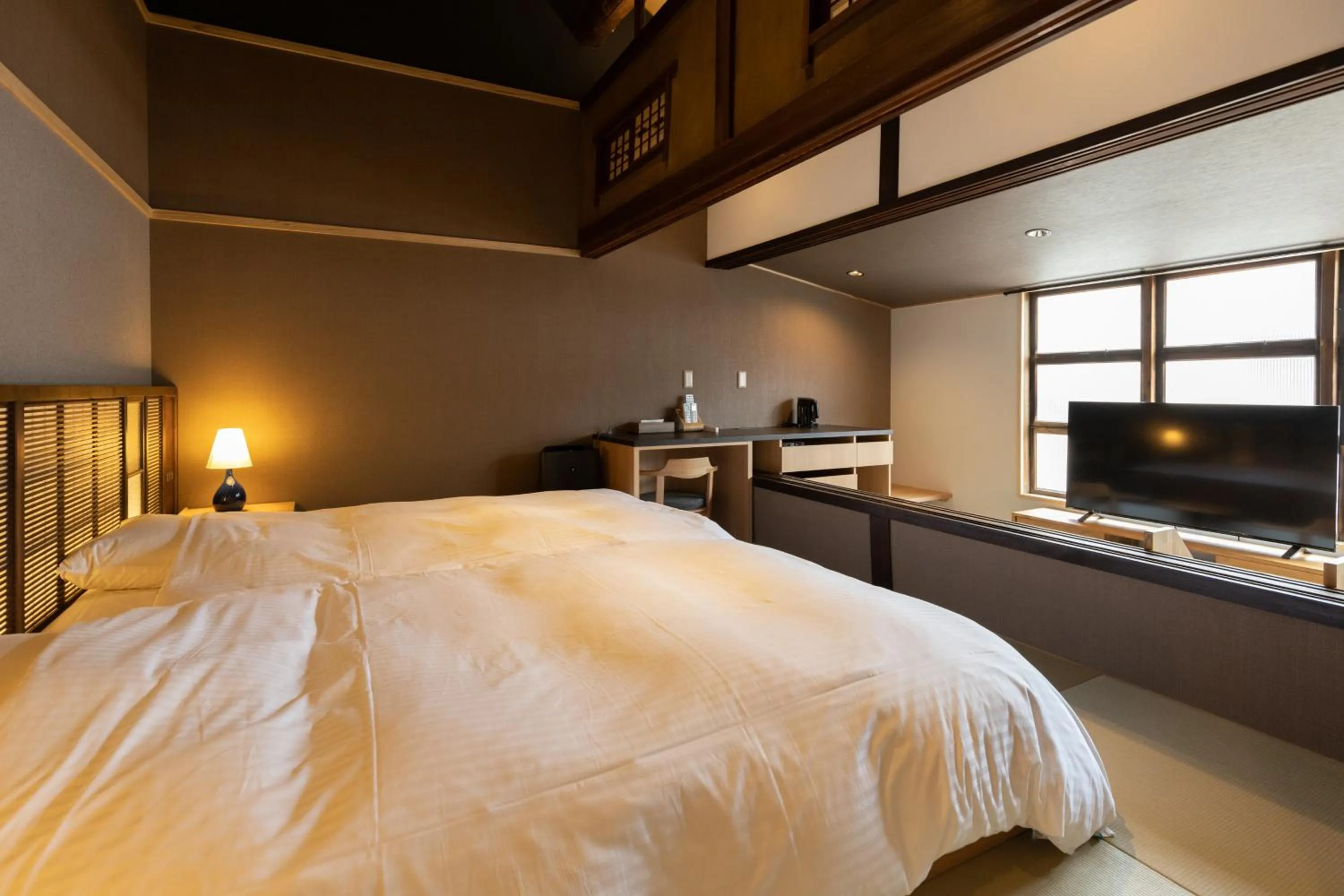 Bed in Classic ＆ modern SELF-STYLED HOTEL 番場おおそね