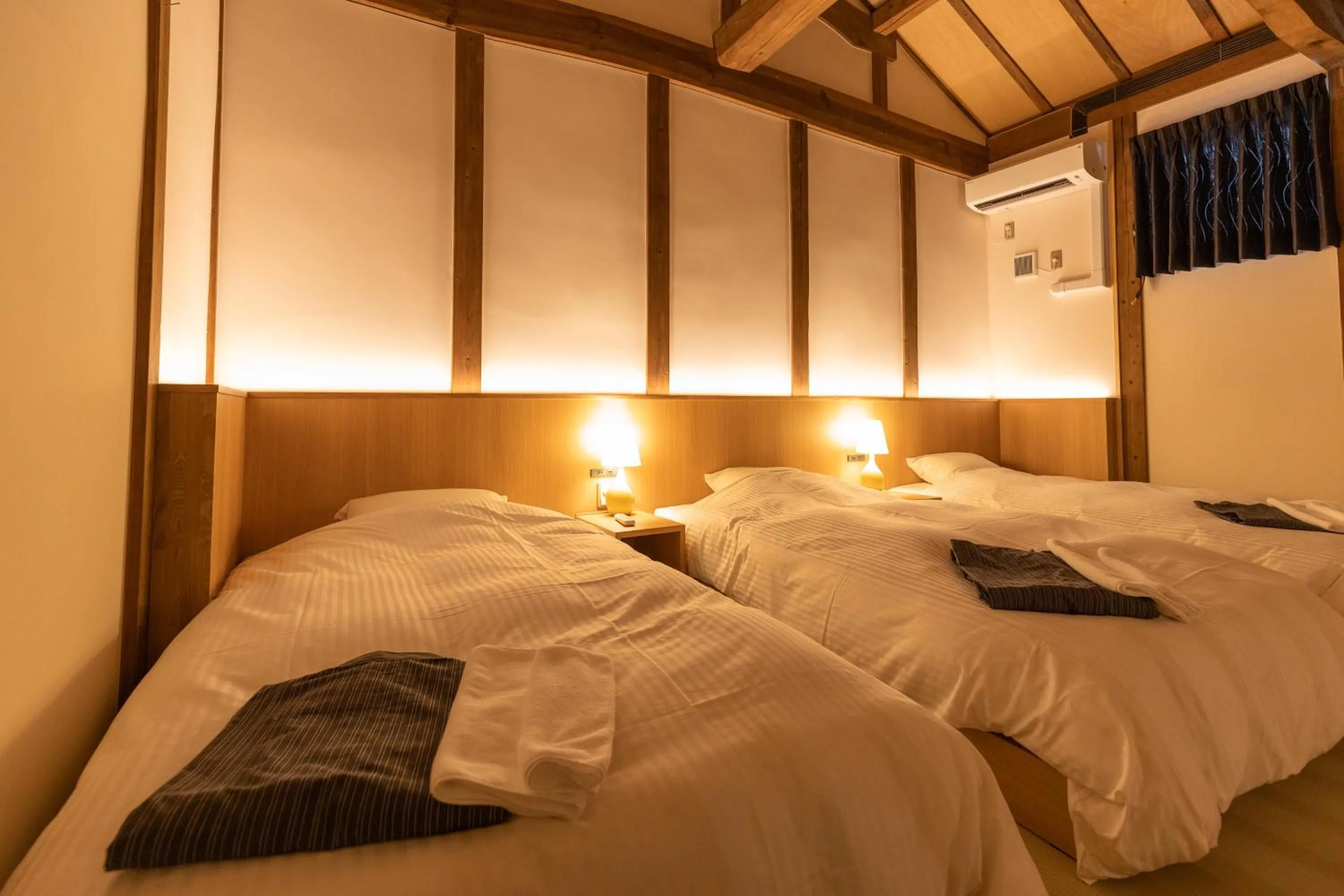 Bed in Classic ＆ modern SELF-STYLED HOTEL 番場おおそね