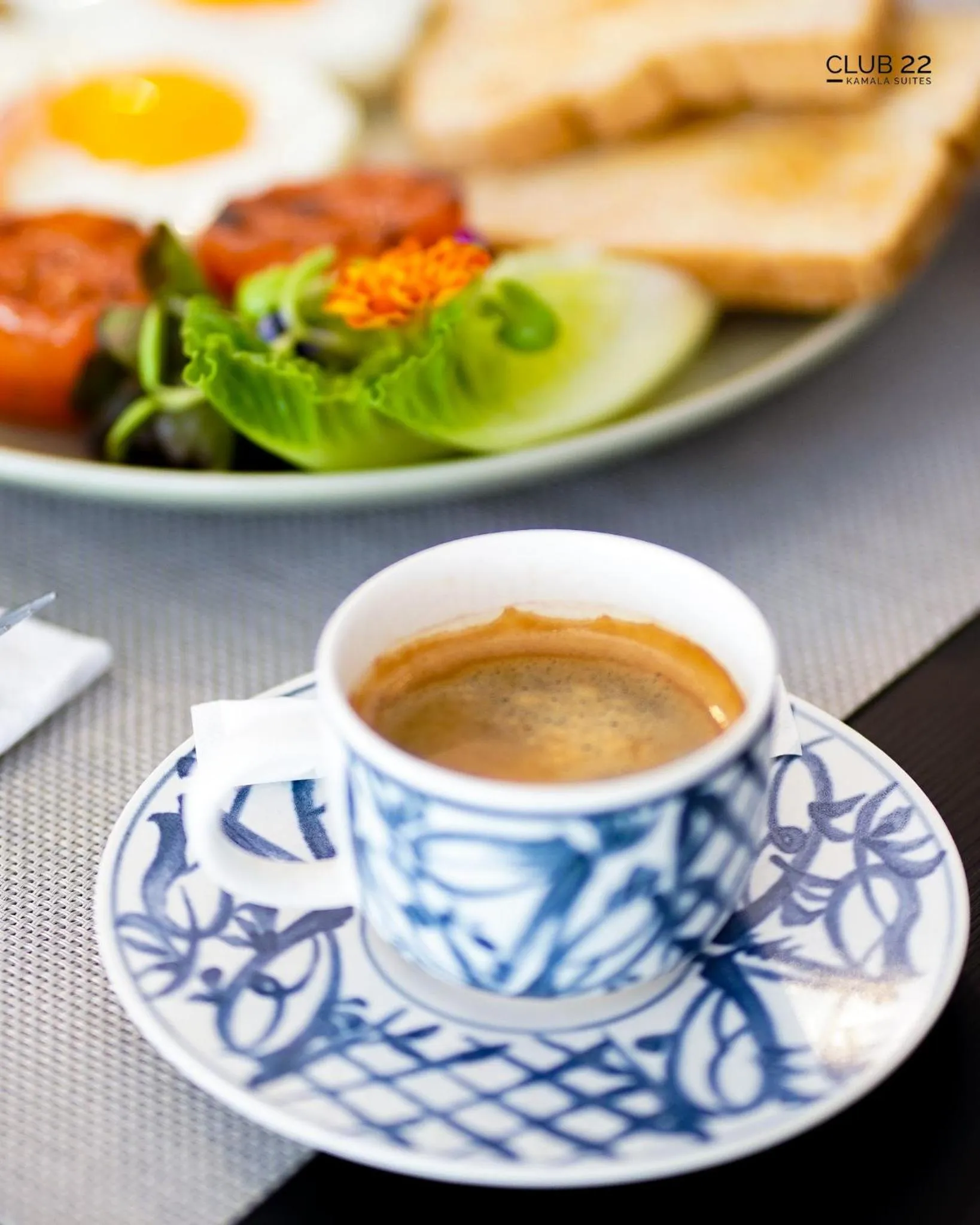 Food and drinks in Club22 Kamala Suites, Kamala Beach