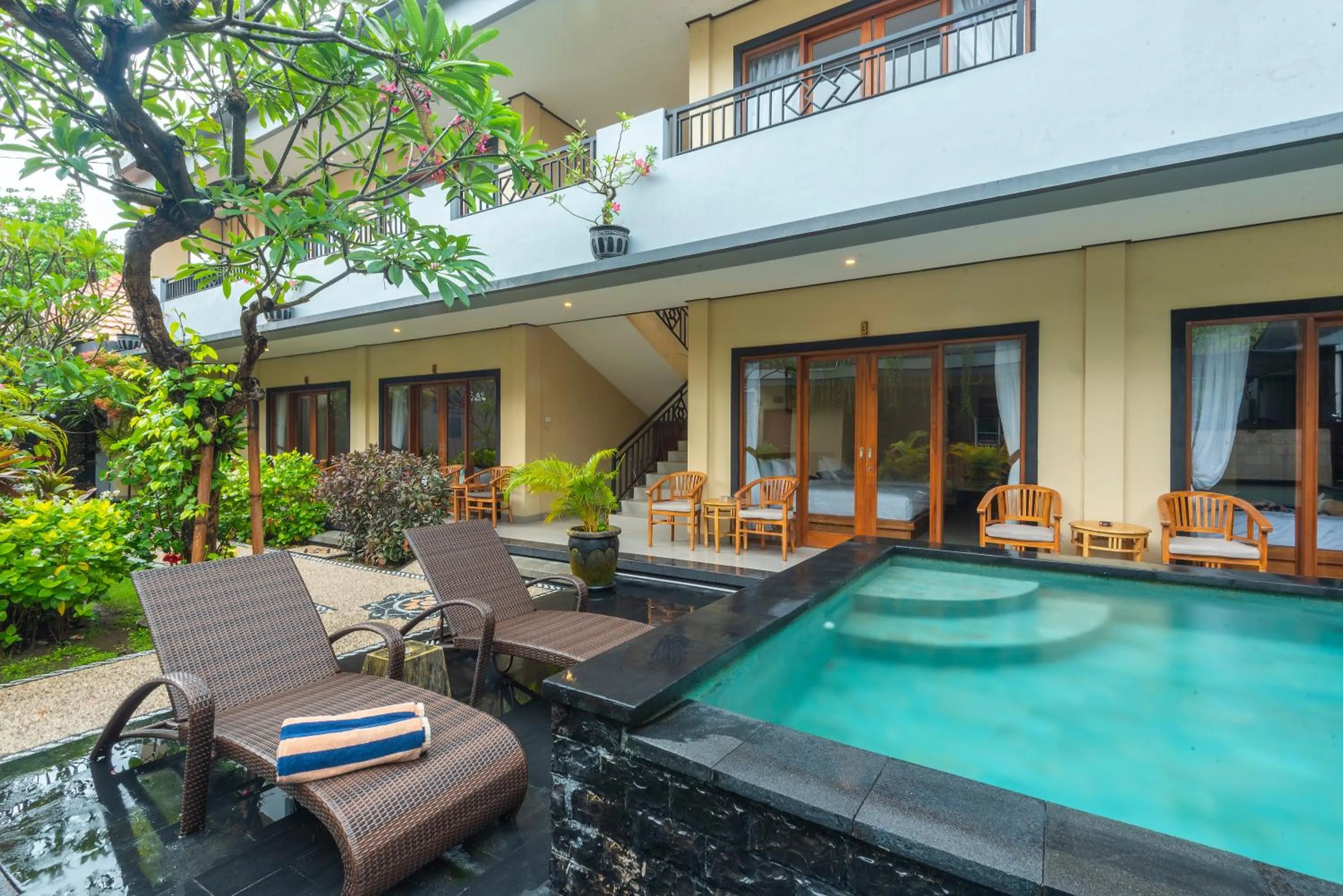 Swimming pool in Liliy Guest House Legian