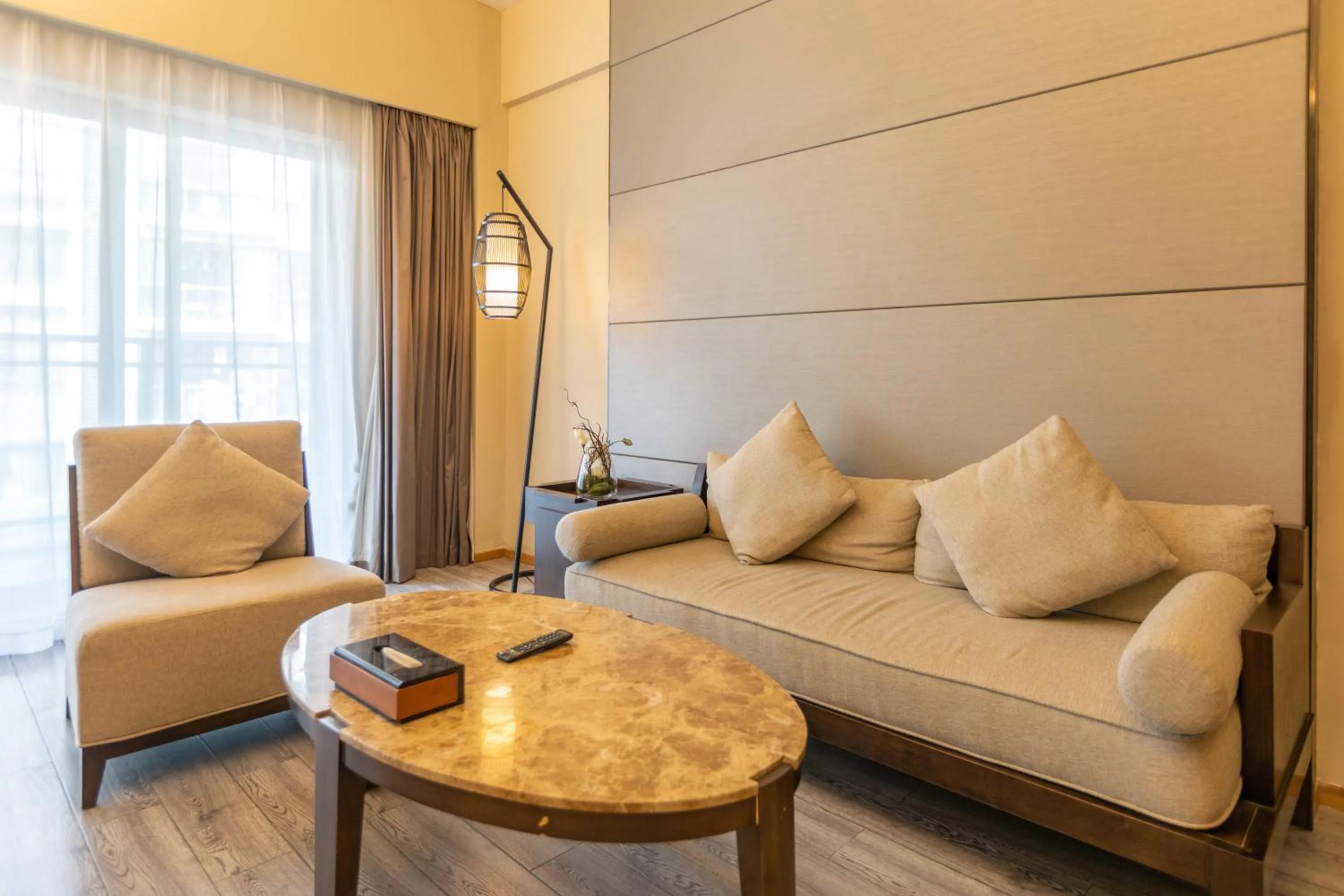 Photo of the whole room in SSAW Boutique Hotel Hangzhou Xixi Nanlu