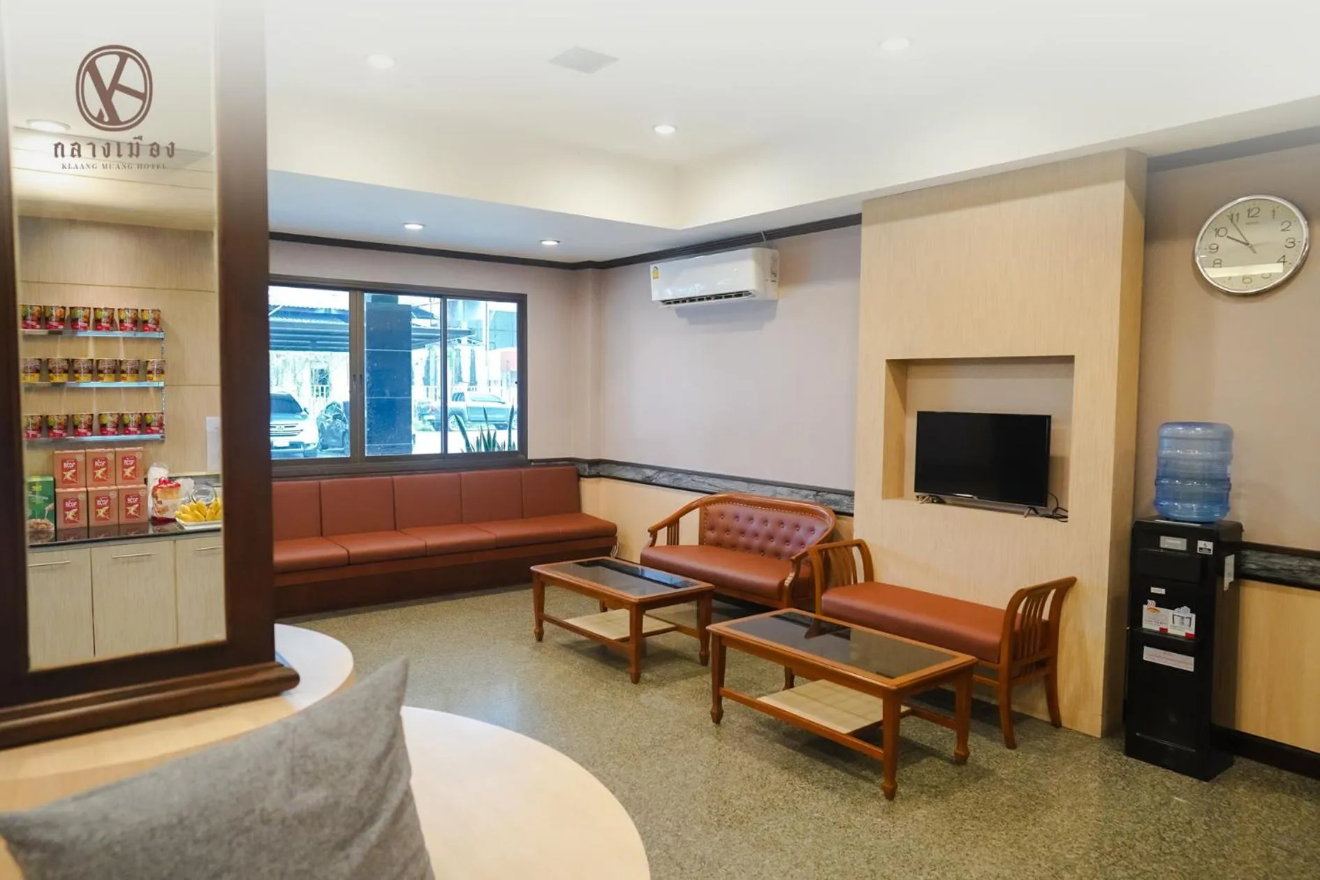 Lobby or reception in Klaang Muang Hotel (โรงแรมกลางเมือง)