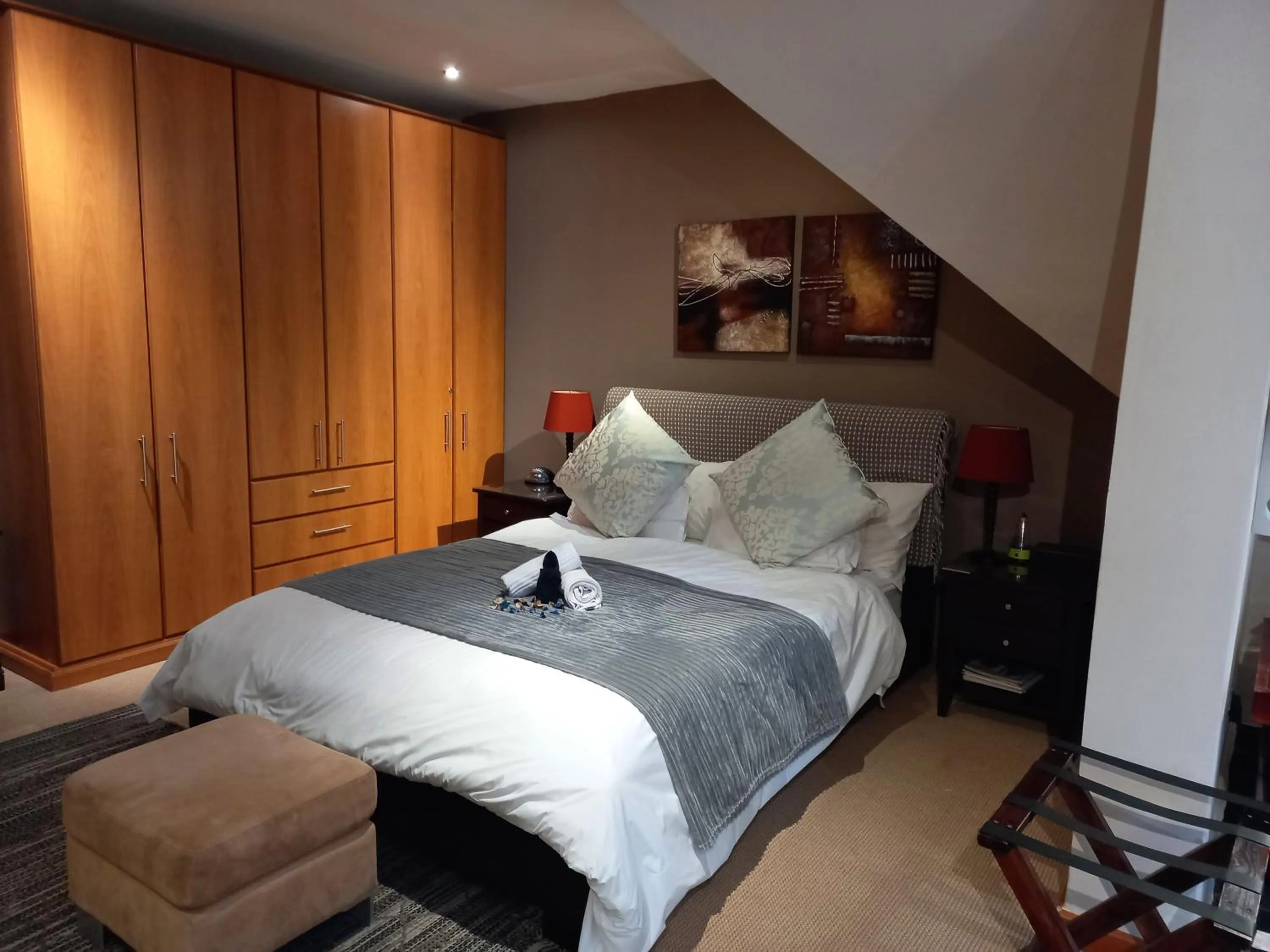 Bed in Mandalay Beach Guest House