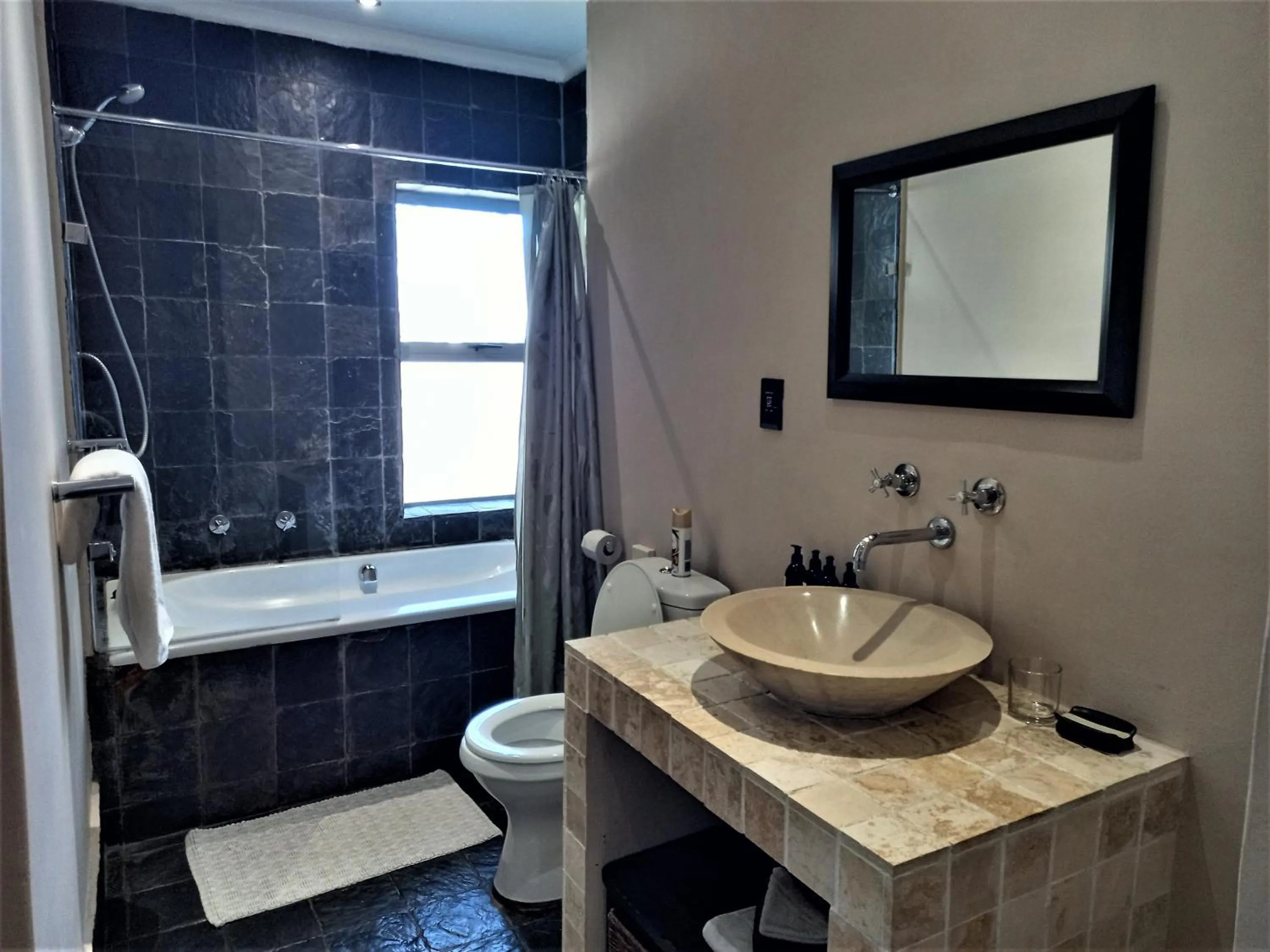 Shower in Mandalay Beach Guest House