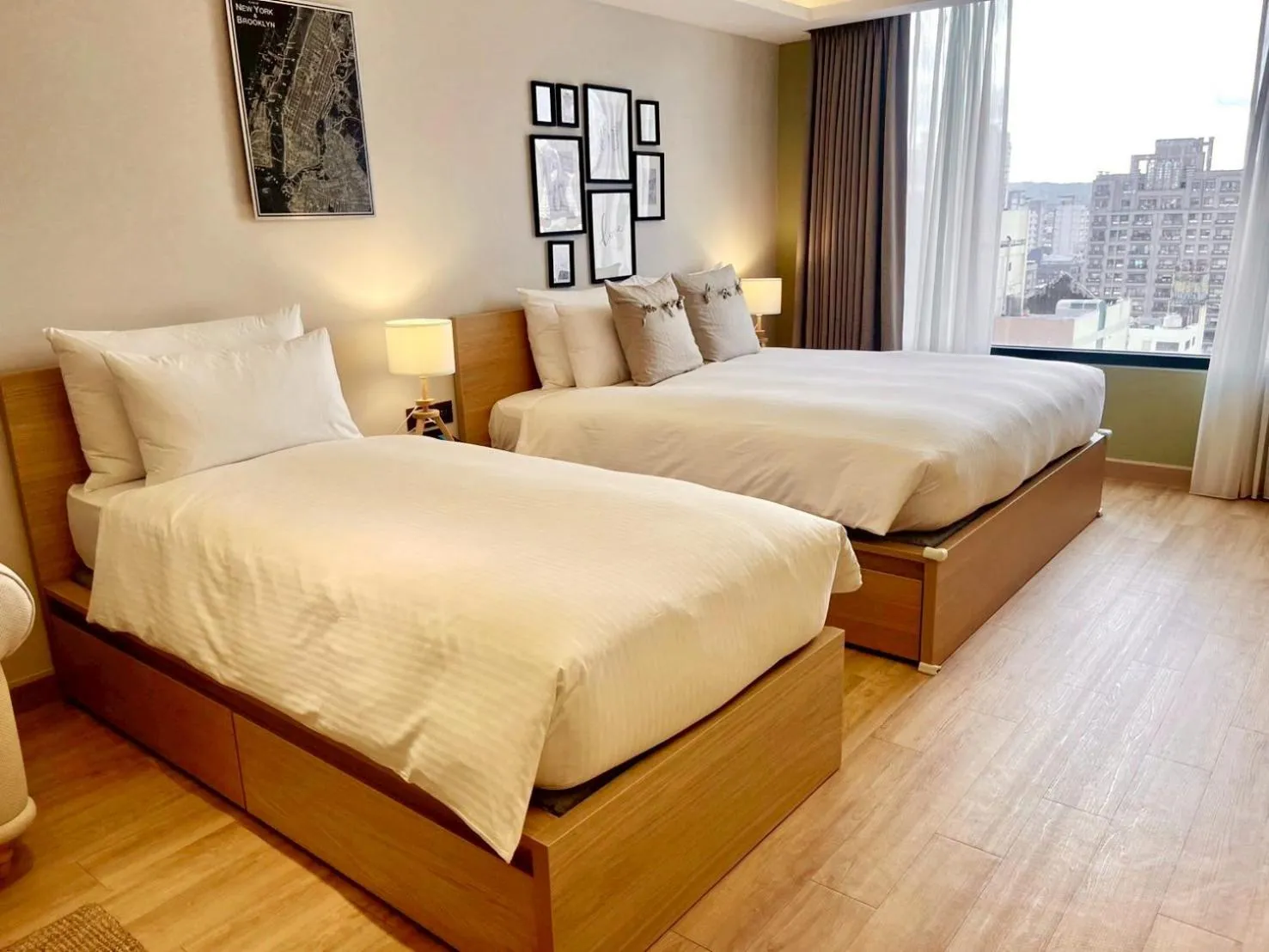 Bedroom, Bed in Fullon Poshtel - Kaohsiung