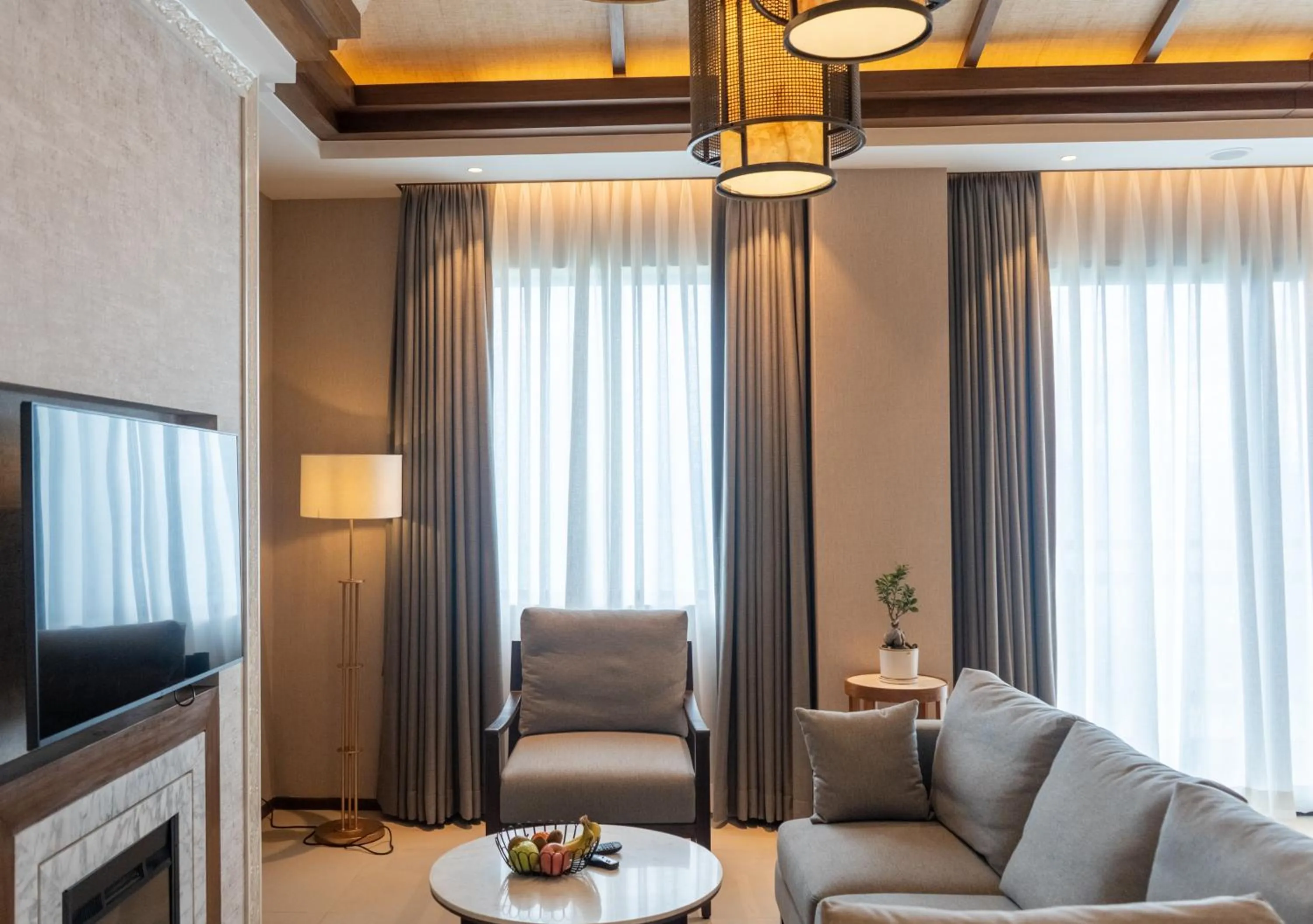 Living room in Dusit Thani Himalayan Resort Dhulikhel, Nepal