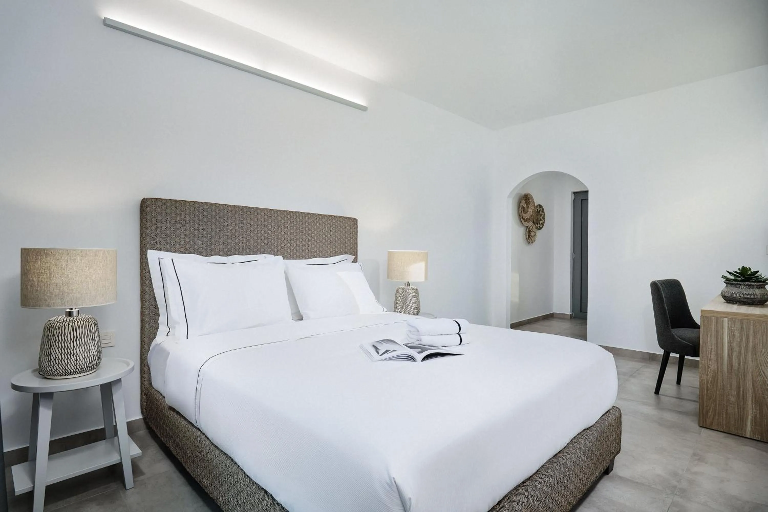 Bed in Quattro Suites