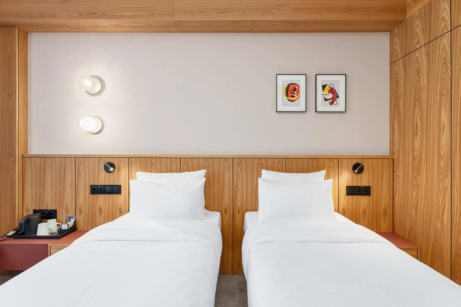 Coffee/tea facilities, Bed in Aston Hotel Riga