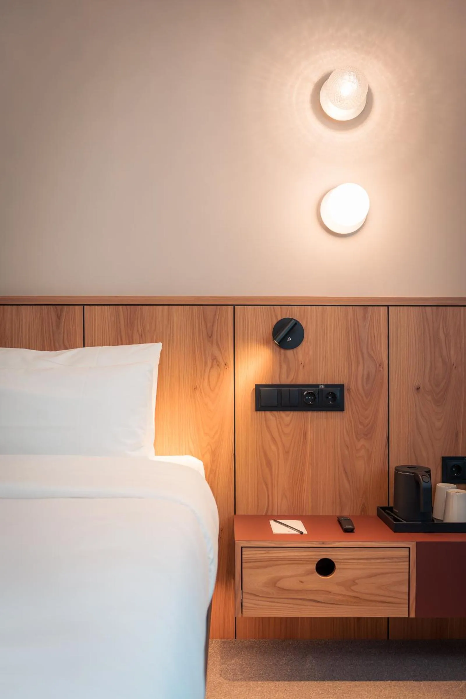 Bed in Aston Hotel Riga