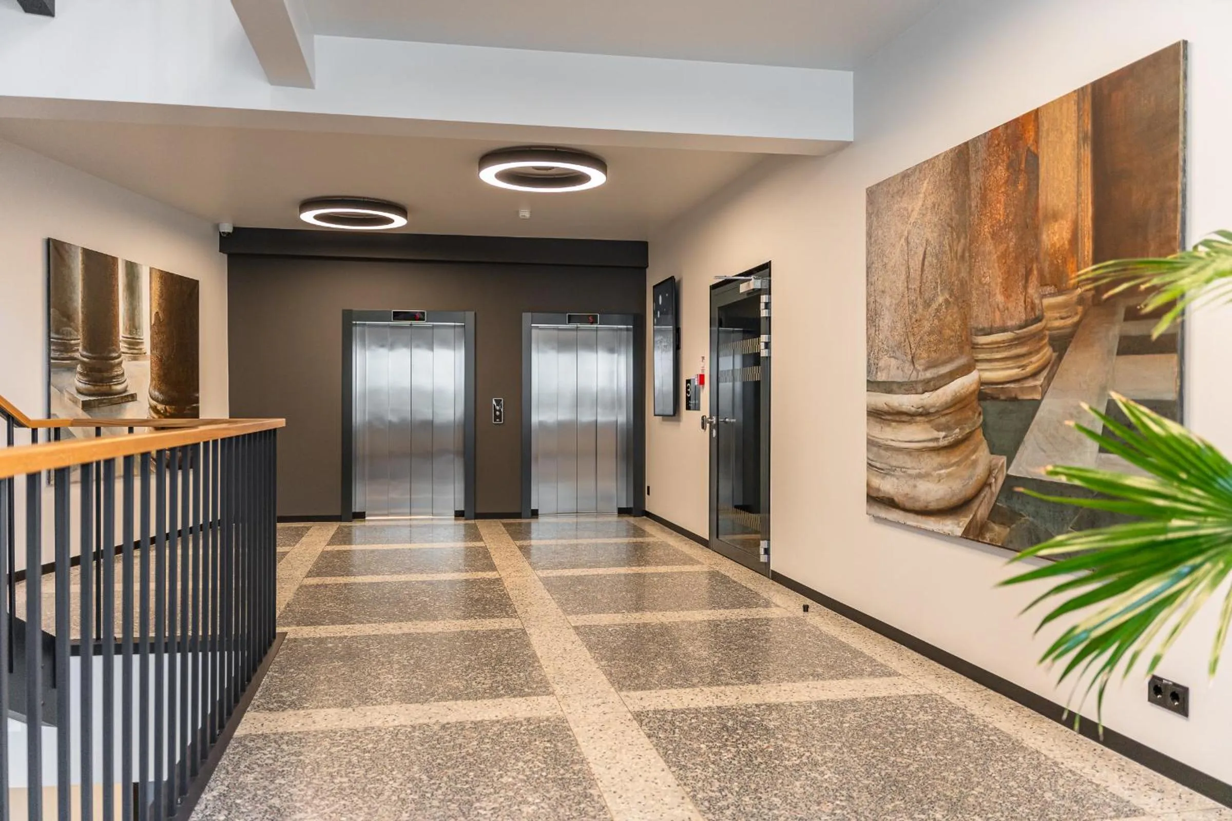 elevator in Aston Hotel Riga