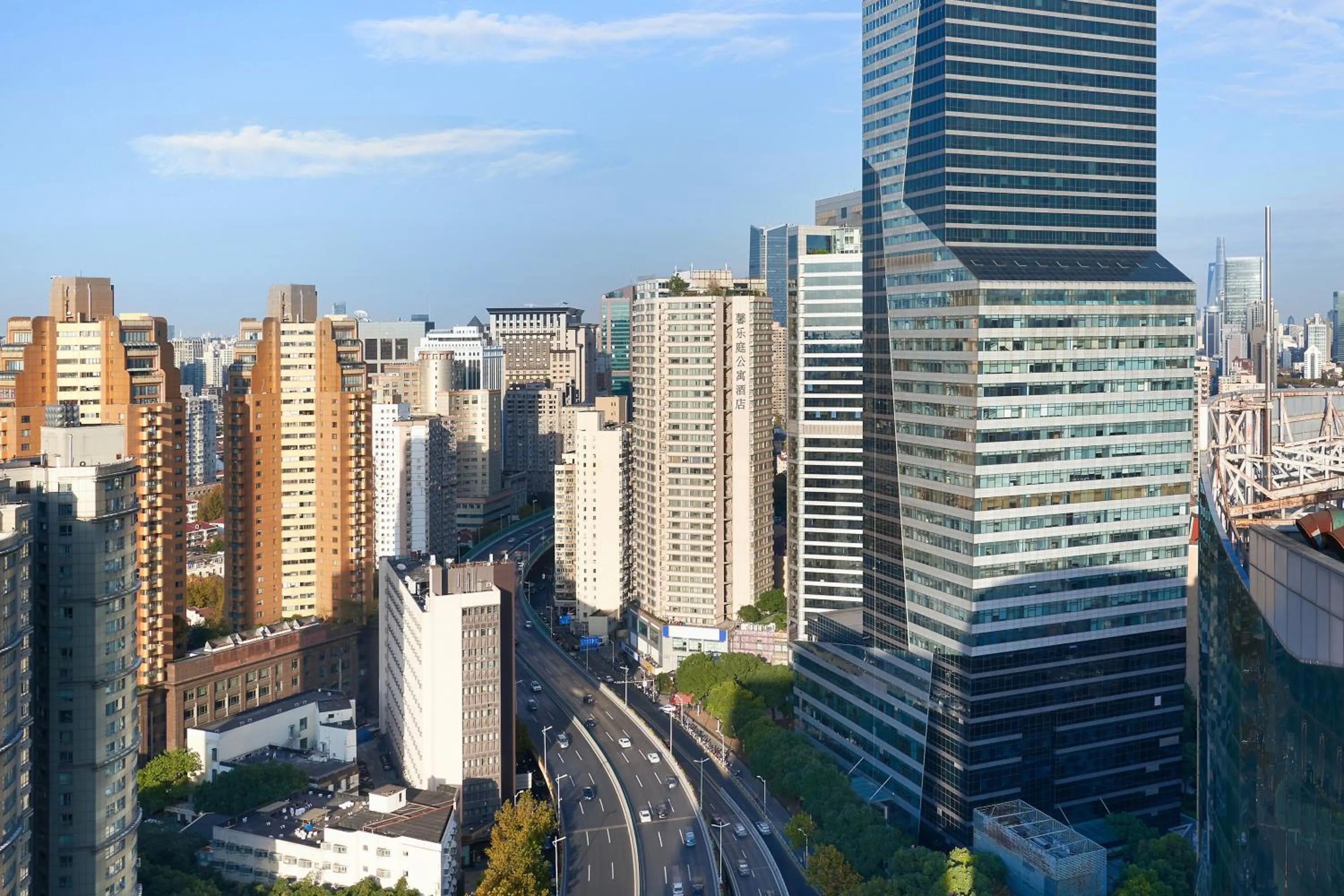 Property building in Citadines Apart'hotel Shanghai Jing'an Temple