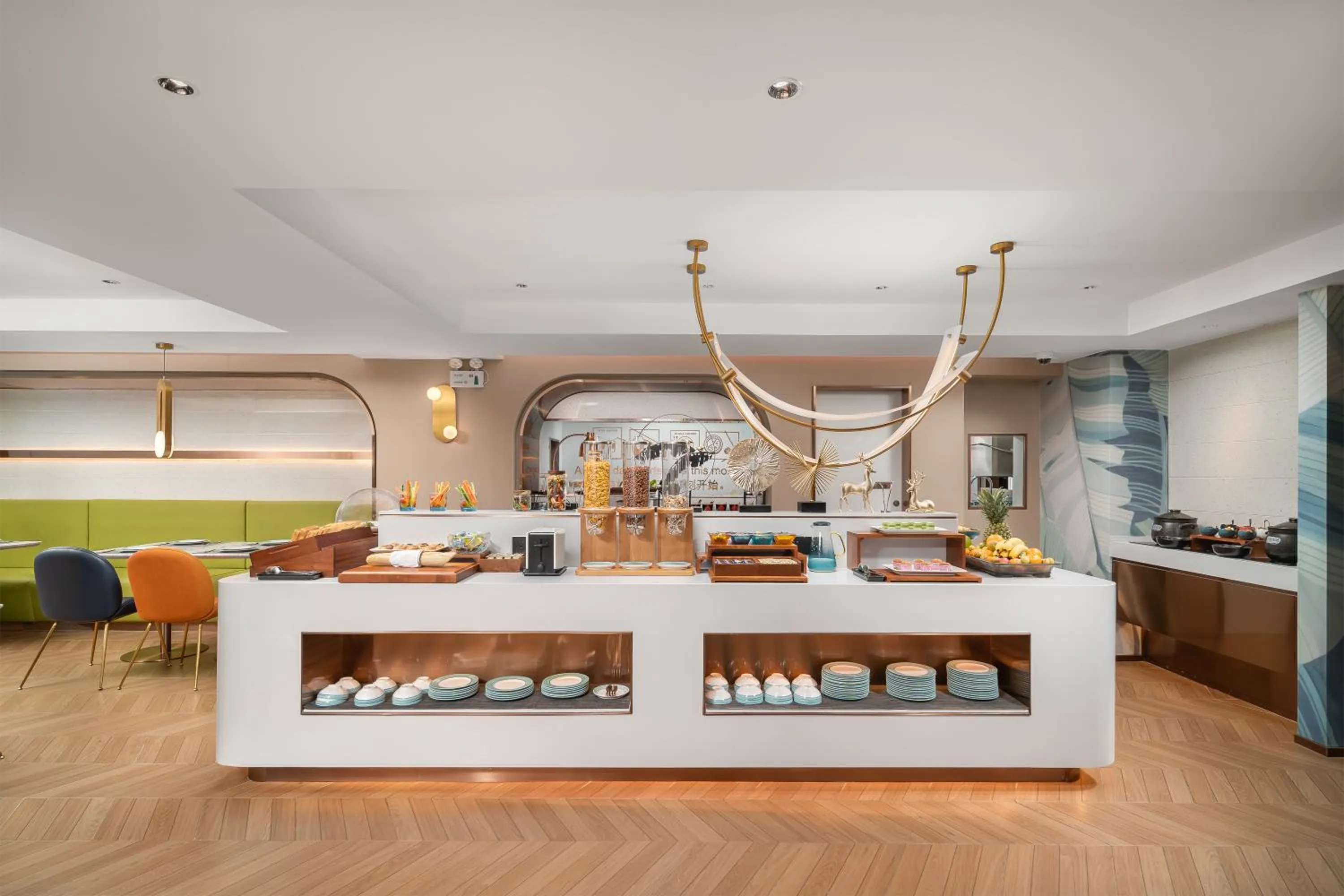 Restaurant/places to eat in Citadines Apart'hotel Shanghai Jing'an Temple