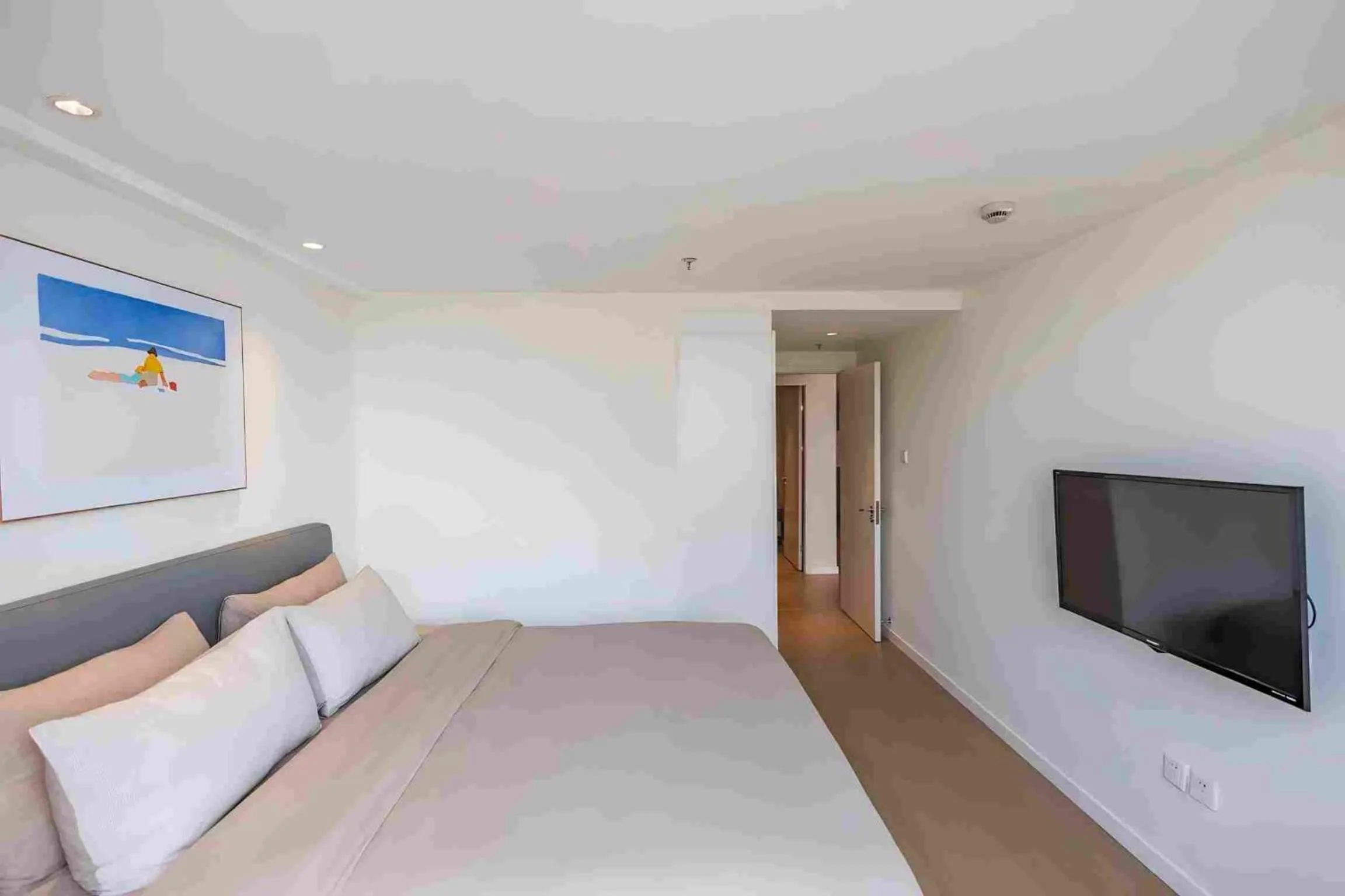 Bedroom in Citadines Apart'hotel Shanghai Jing'an Temple