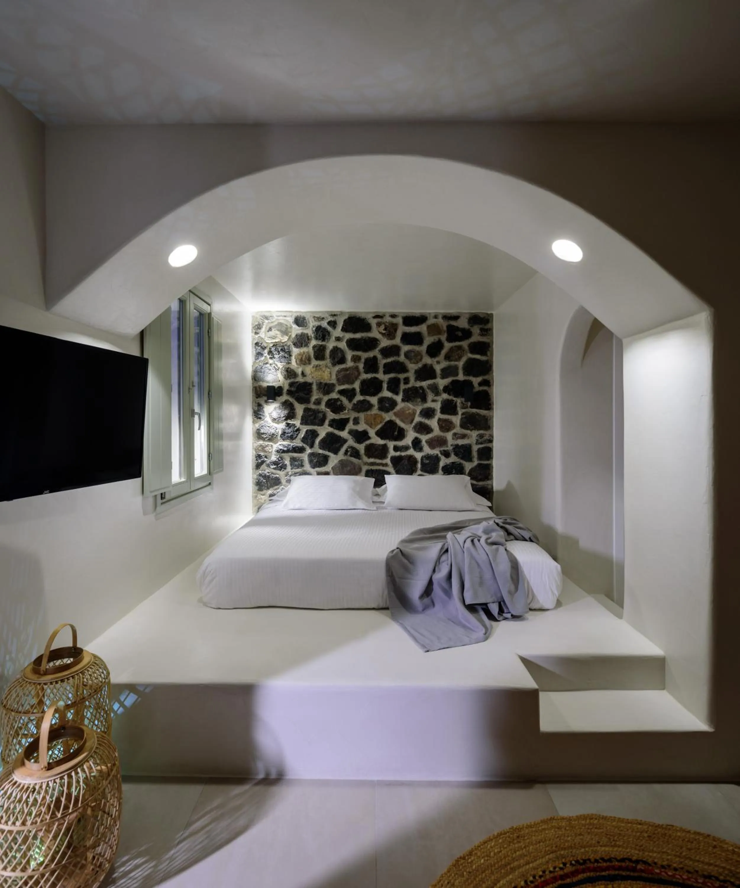 Bed in Terra Blanca Suites