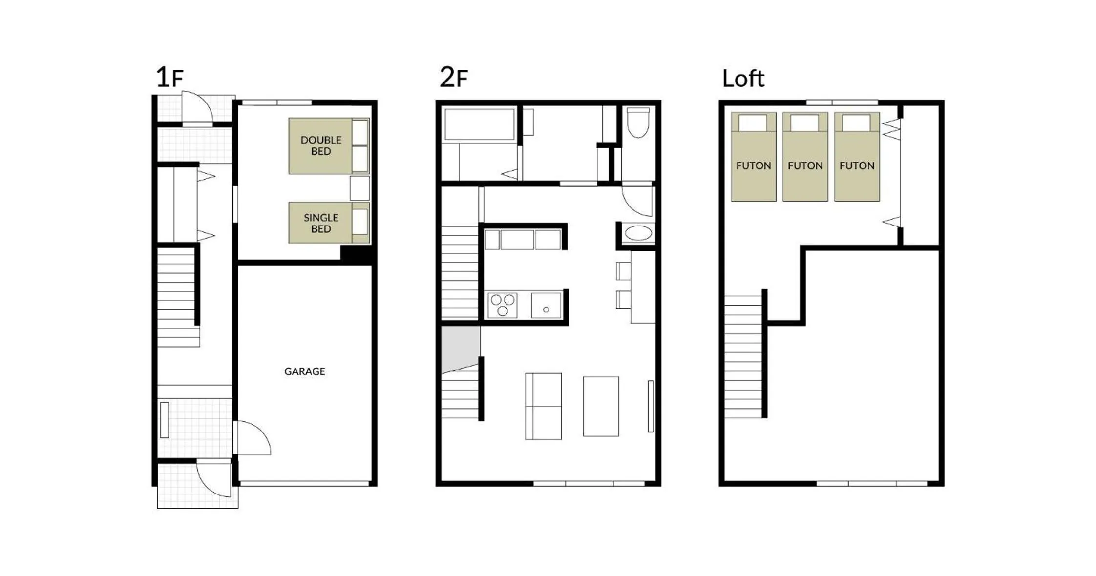 Floor plan in Yadoya YADOKARI 2nd