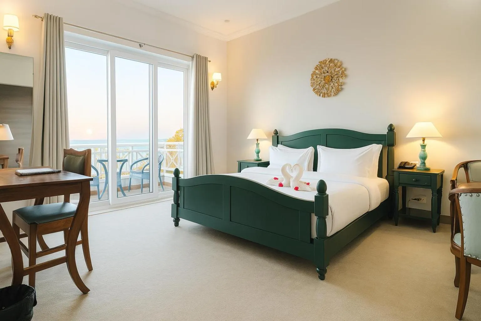 Bedroom, Bed in The Sky Imperial Pavoreal Jungle Resort